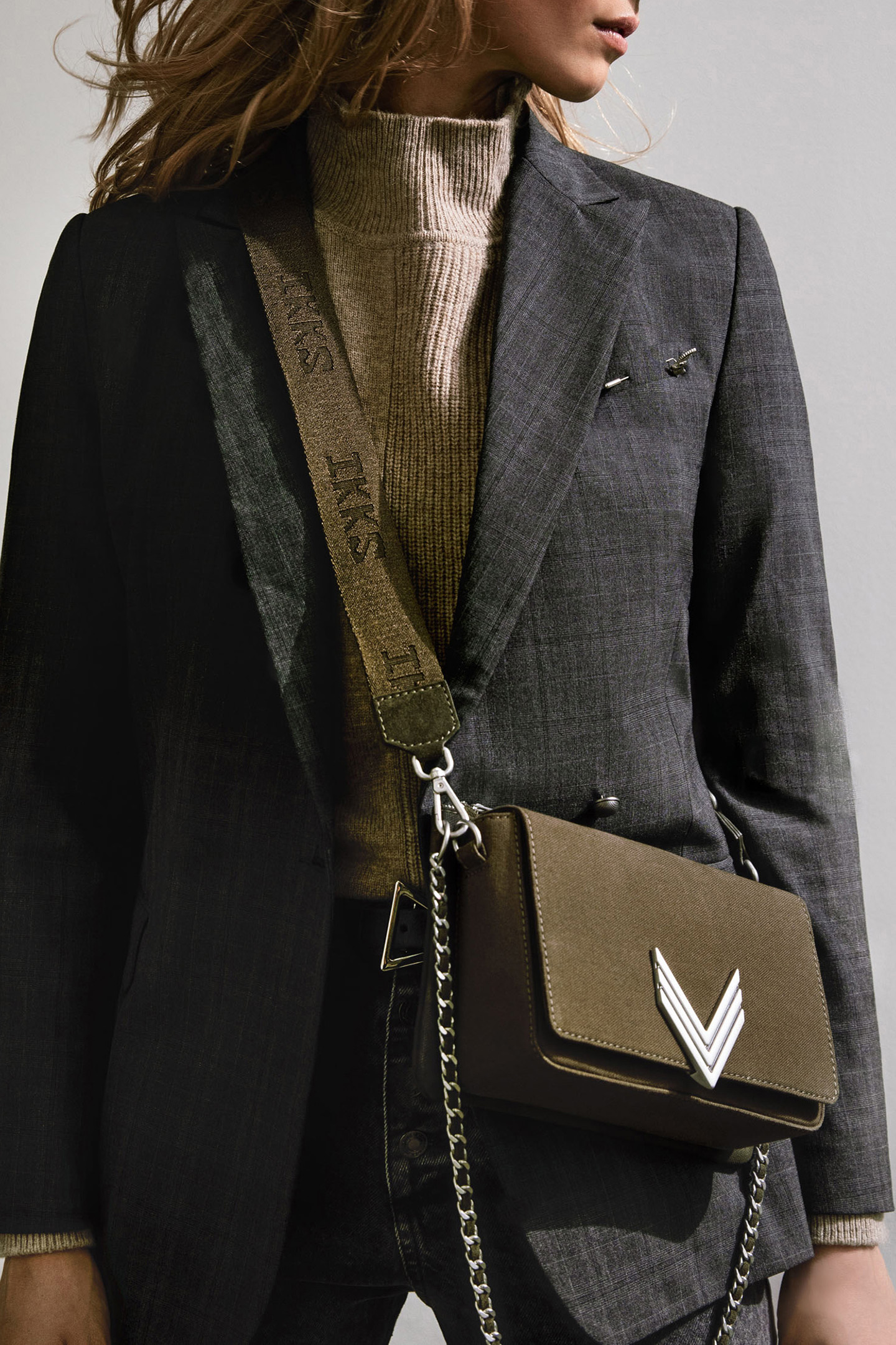 111 LENA BAG IN KHAKI COTTON CANVAS AND CAMOUFLAGE 2