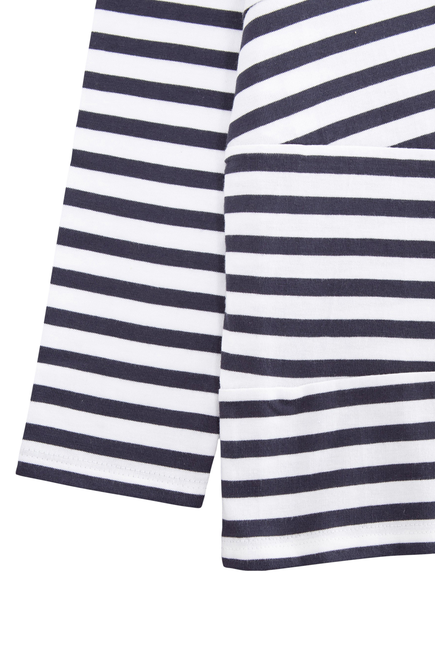 BOYS’ NAVY ORGANIC COTTON T-SHIRT, CUT-OUTS AND EMBROIDERY 5