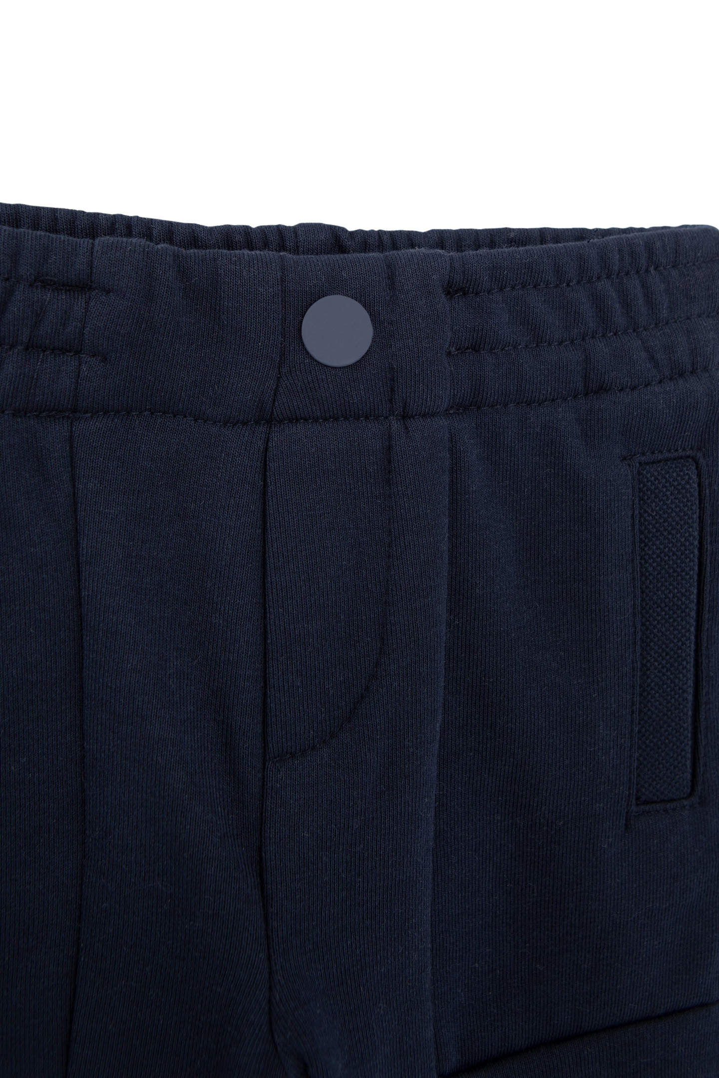 BABY BOYS' NAVY KNIT TROUSERS WITH SEAMED POCKETS 3
