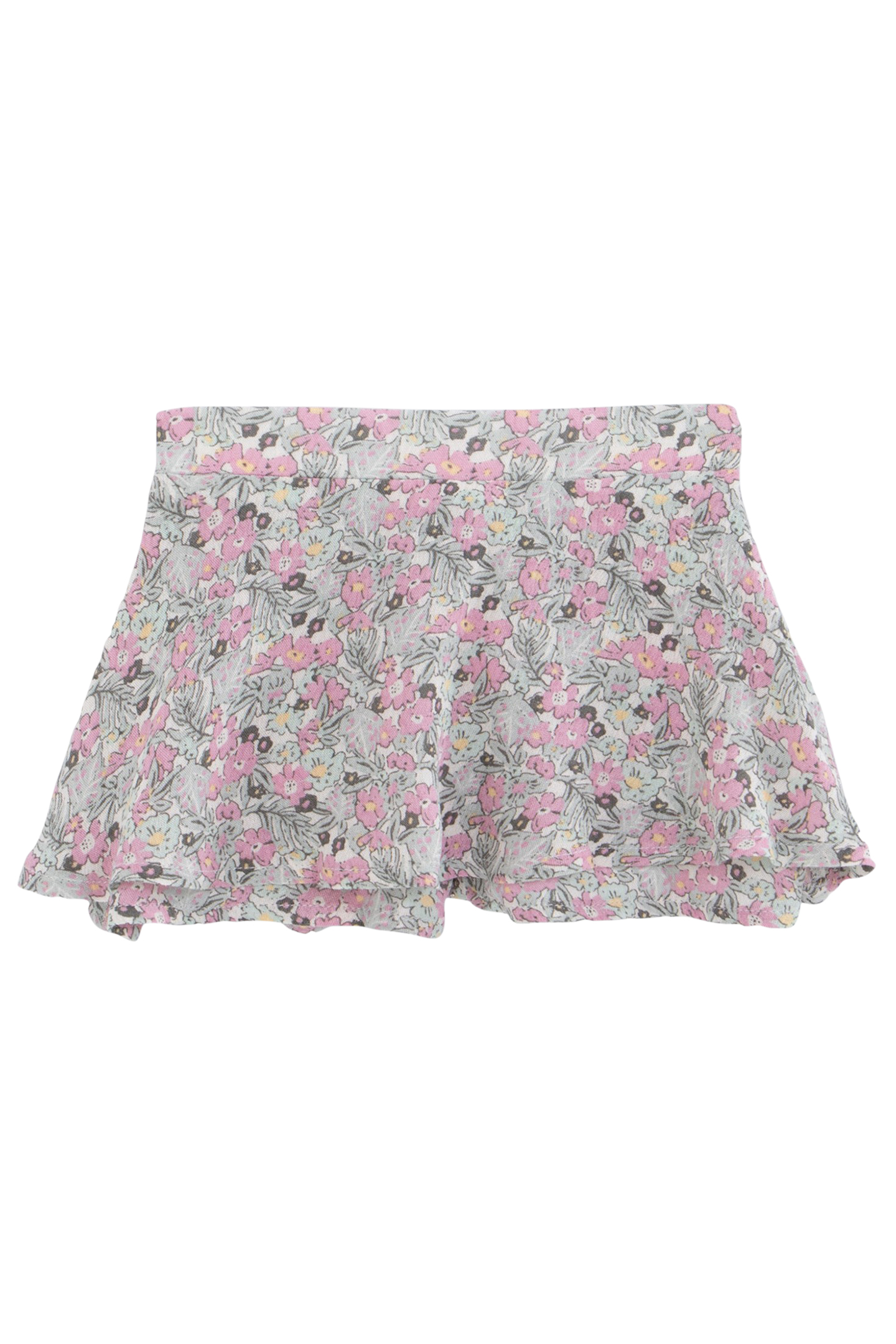 BABY GIRLS’ LENZING™ ECOVERO™ SKORT WITH LITTLE FLOWERS 2