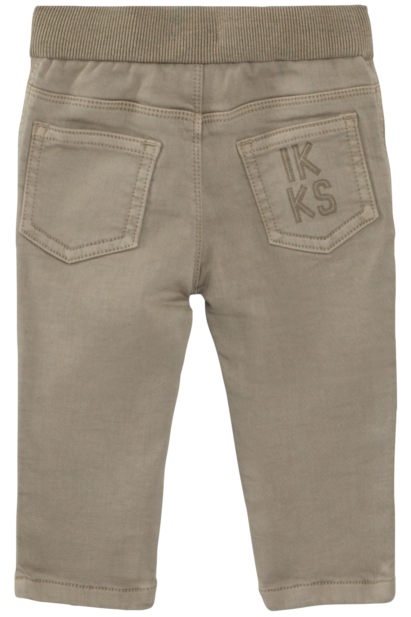 BABY BOYS’ BEIGE JEANS WITH ARMY PRINT 2