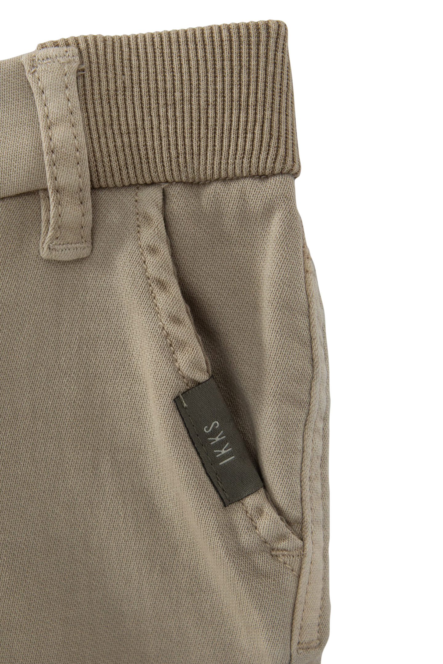 BABY BOYS’ BEIGE JEANS WITH ARMY PRINT 4