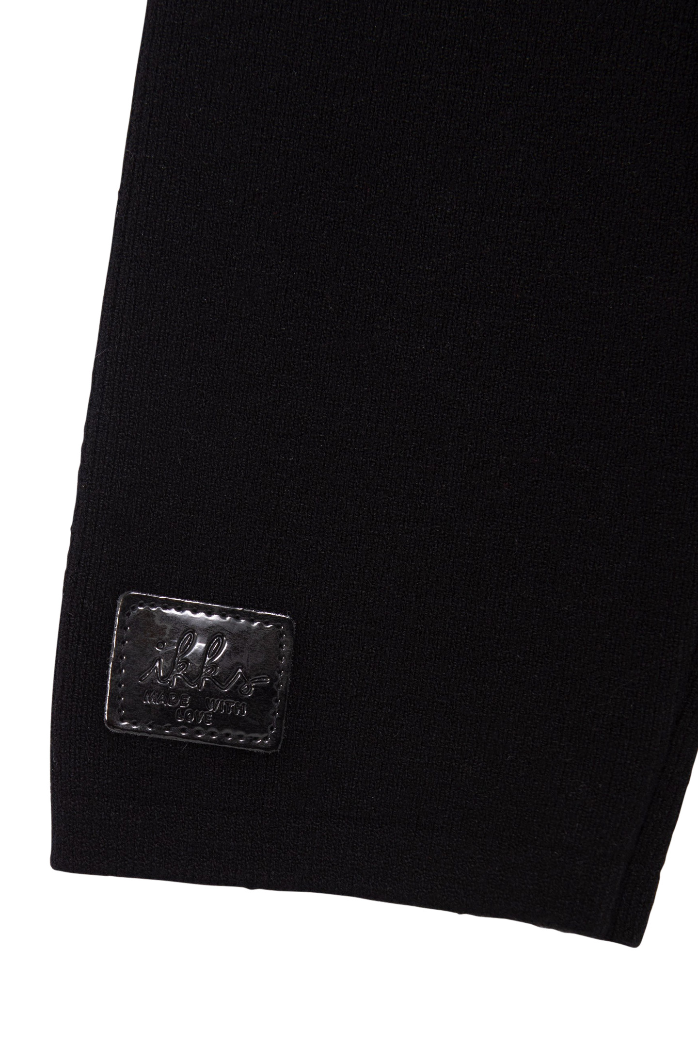 GIRLS’ BLACK BIKER-STYLE CARDIGAN WITH ZIP DECOR 6