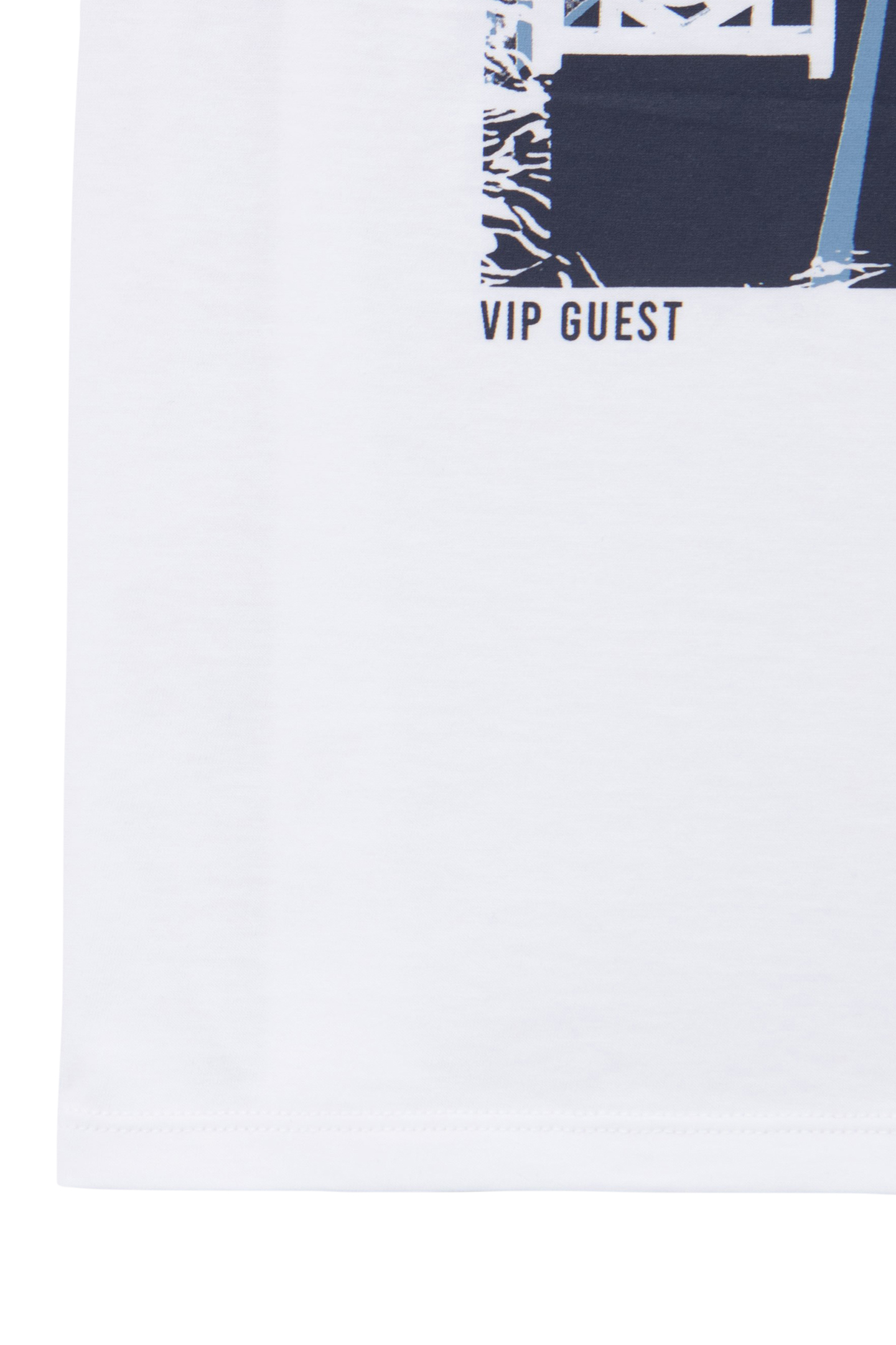 BOYS’ WHITE ORGANIC COTTON T-SHIRT, DEAUVILLE IMAGE 4