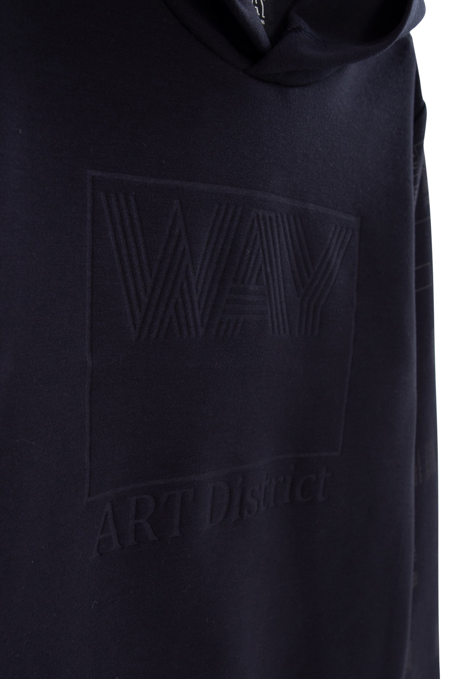 BOY’S NAVY PRINT HOODIE WITH TONE-ON-TONE ARTY PRINT 7