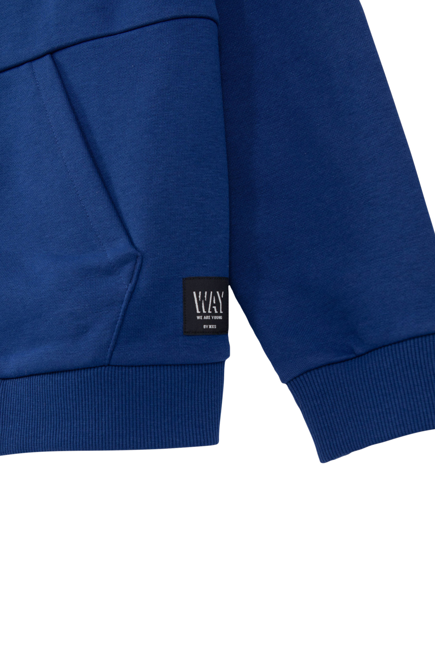 BOYS’ BLUE ZIPPED HOODED CARDIGAN 5