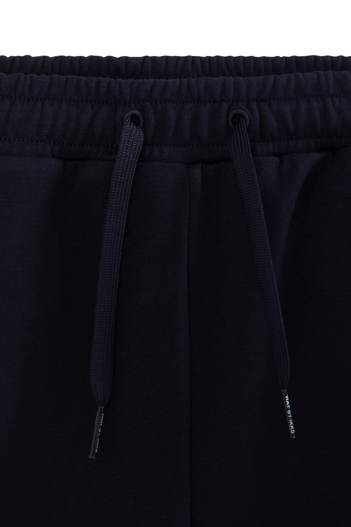 BOYS' NAVY BERMUDA SHORTS WITH ARTY TONE-ON-TONE PRINT 4