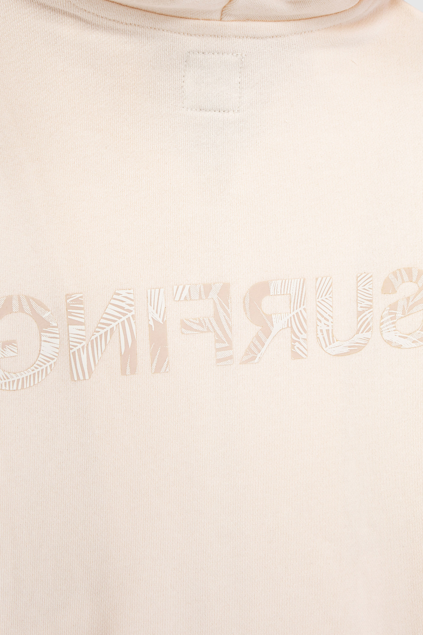 BOYS’ ECRU CARDIGAN WITH PRINT SLOGAN ON BACK 6