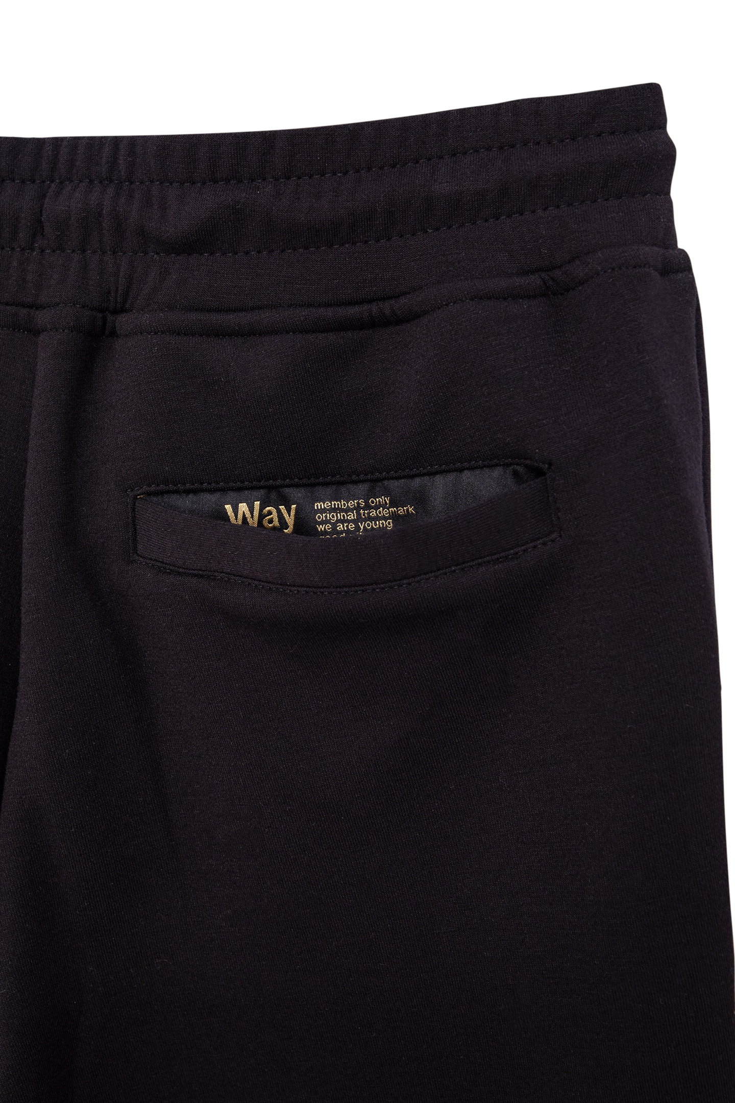 BOYS’ BLACK JOGGERS WITH KNEE SEAMING 5