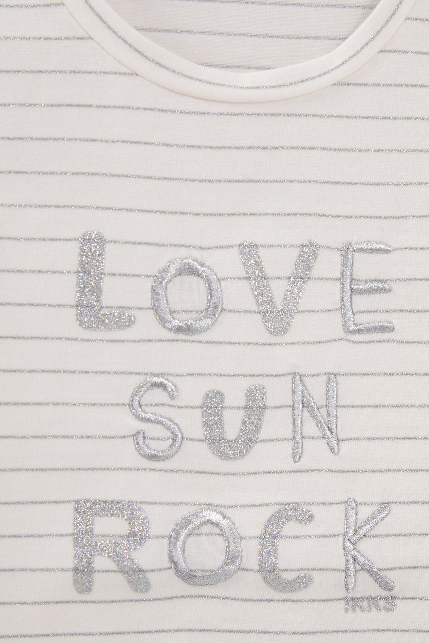 GIRLS’ ECRU STRIPED T_SHIRT 5