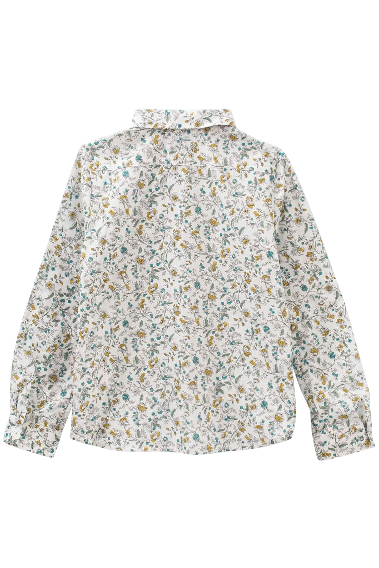 BOYS' FLOWERY MOTIF SHIRT 2