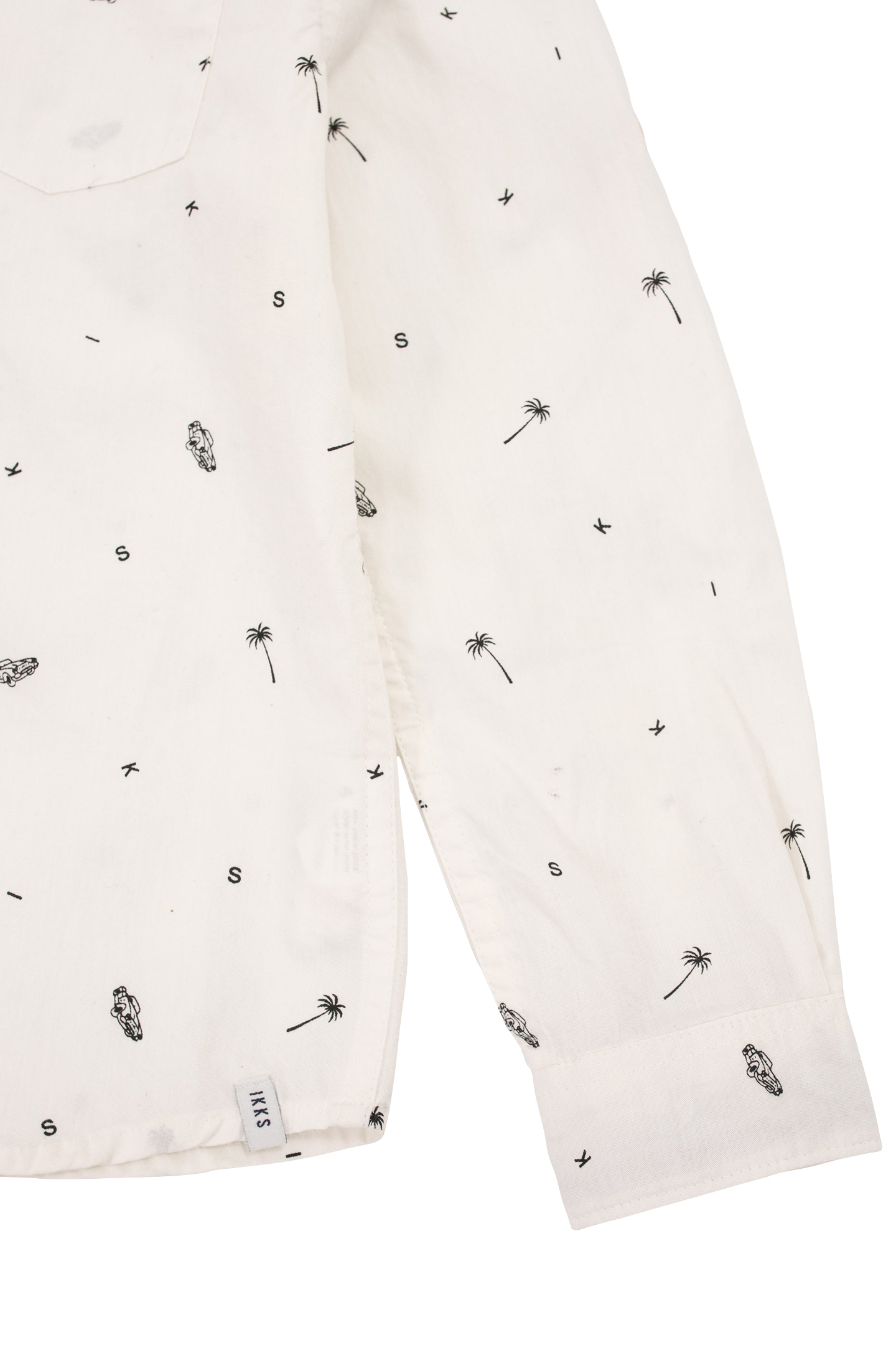BOYS’ WHITE SHIRT WITH MOTIFS 3