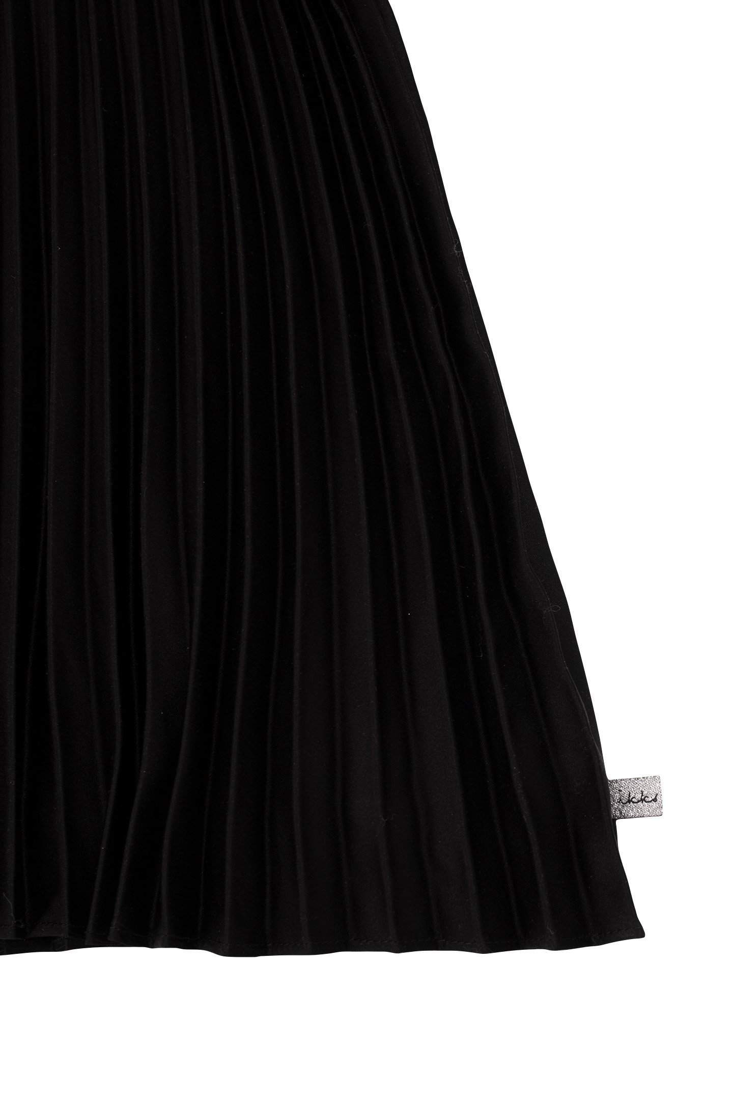 GIRLS’ BLACK PLEATED SHORT SKIRT 3