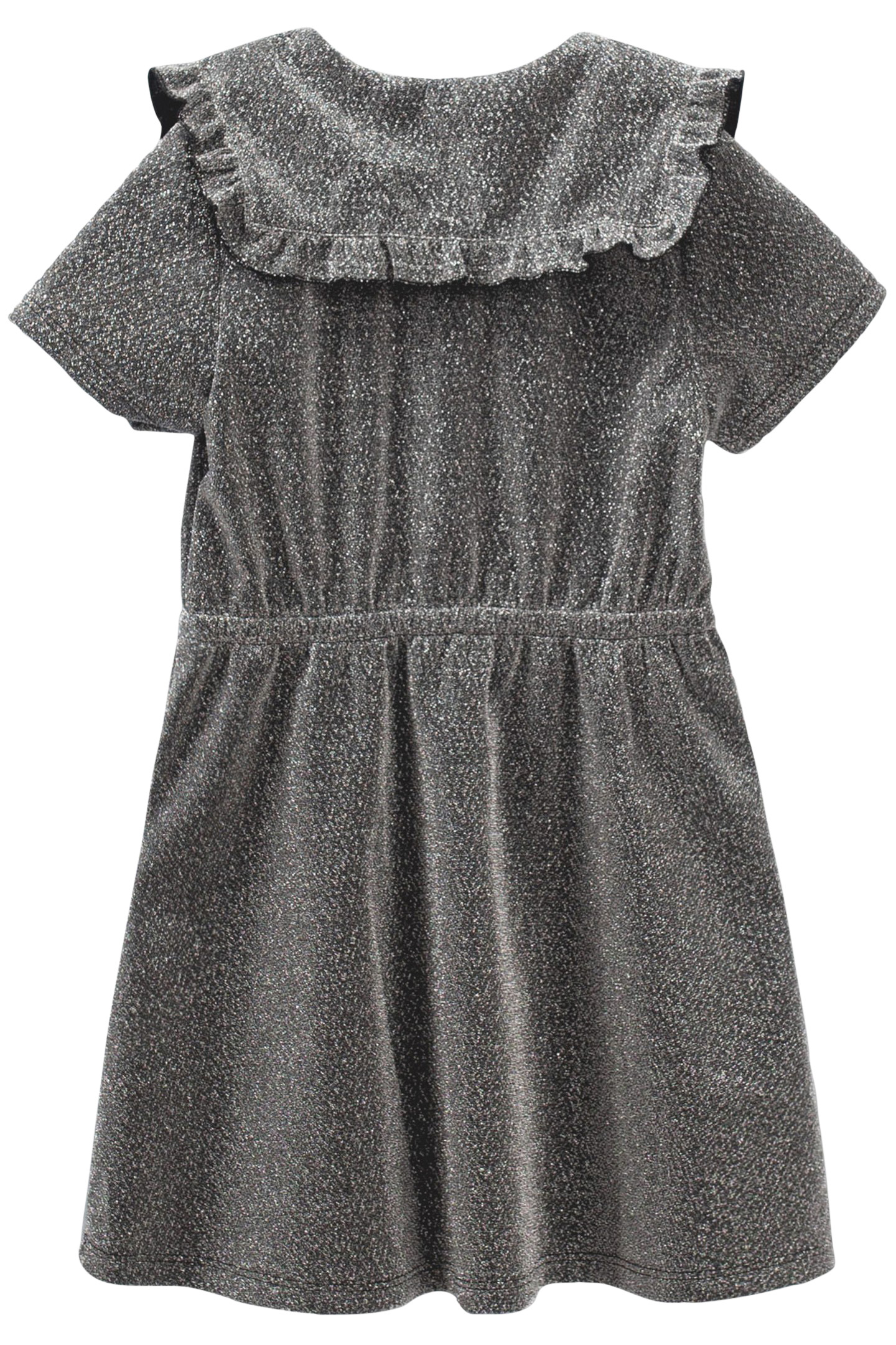 GIRLS’ BLACK GLITTERY DRESS 2