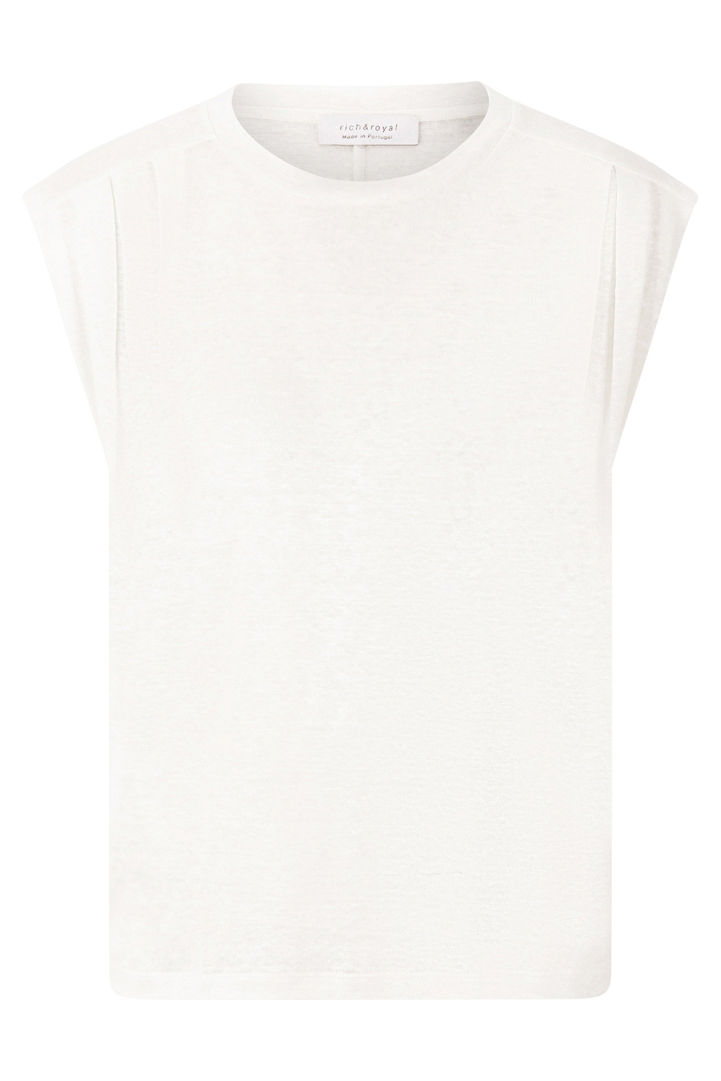 UNI LINEN TOP WHISPER WHITE 4