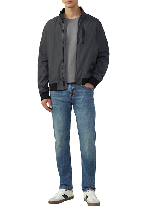 S.OLIVER T-SHIRTS GREY/BLACK 4