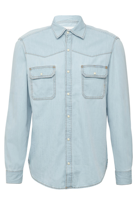 S.OLIVER SHIRTS BLUE-DENIM 4