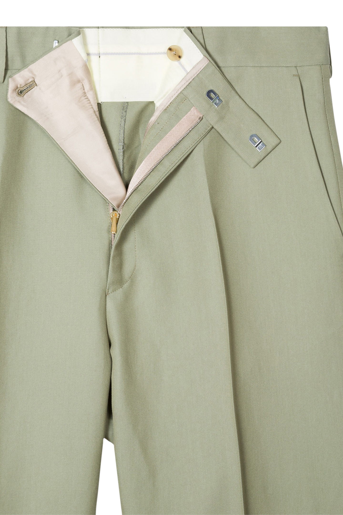 GENTS TROUSER LT GREYISH GREEN 6