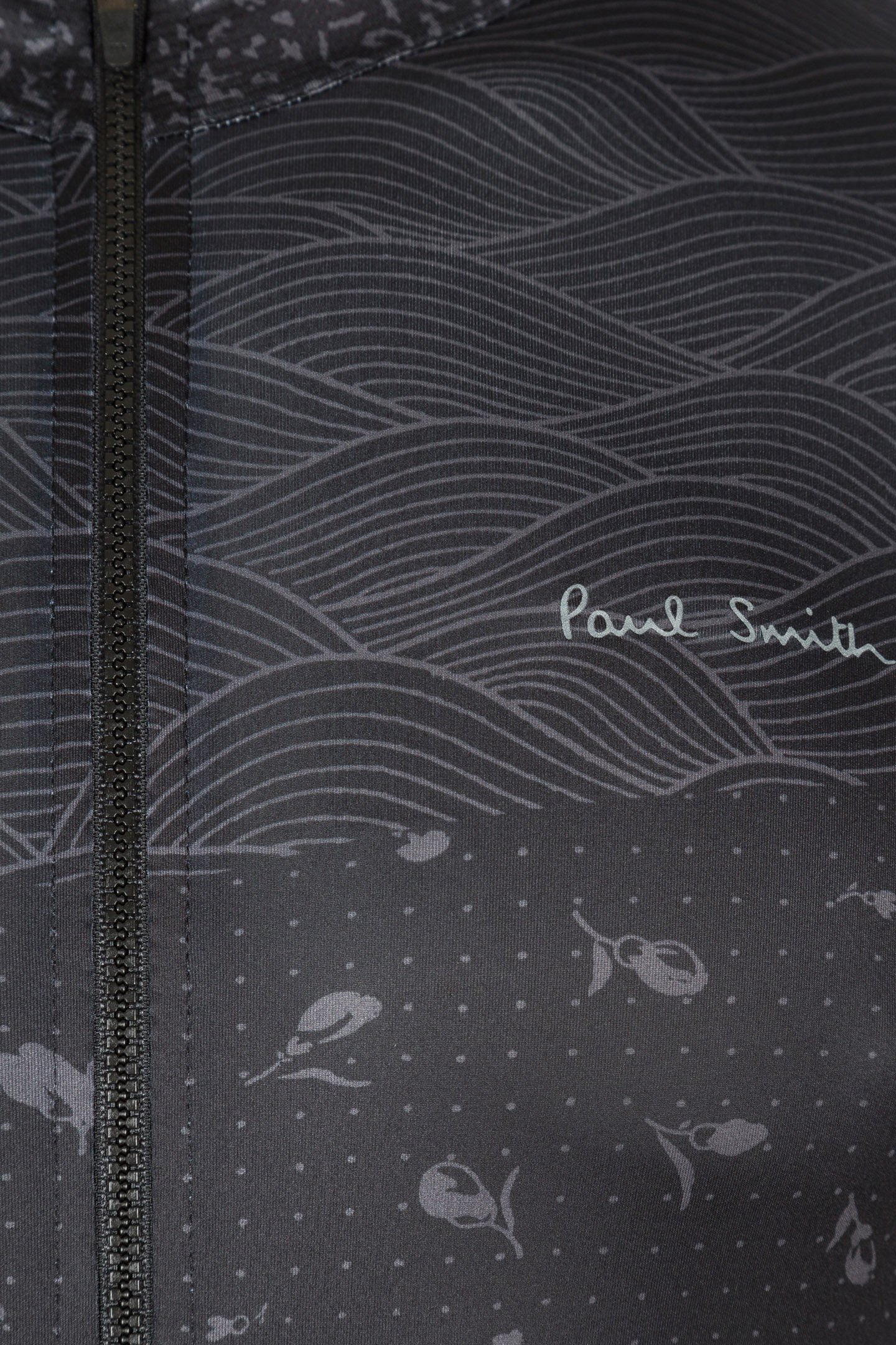 MENS CYCLE JERSEY SEASONAL PRINT BLACK 7