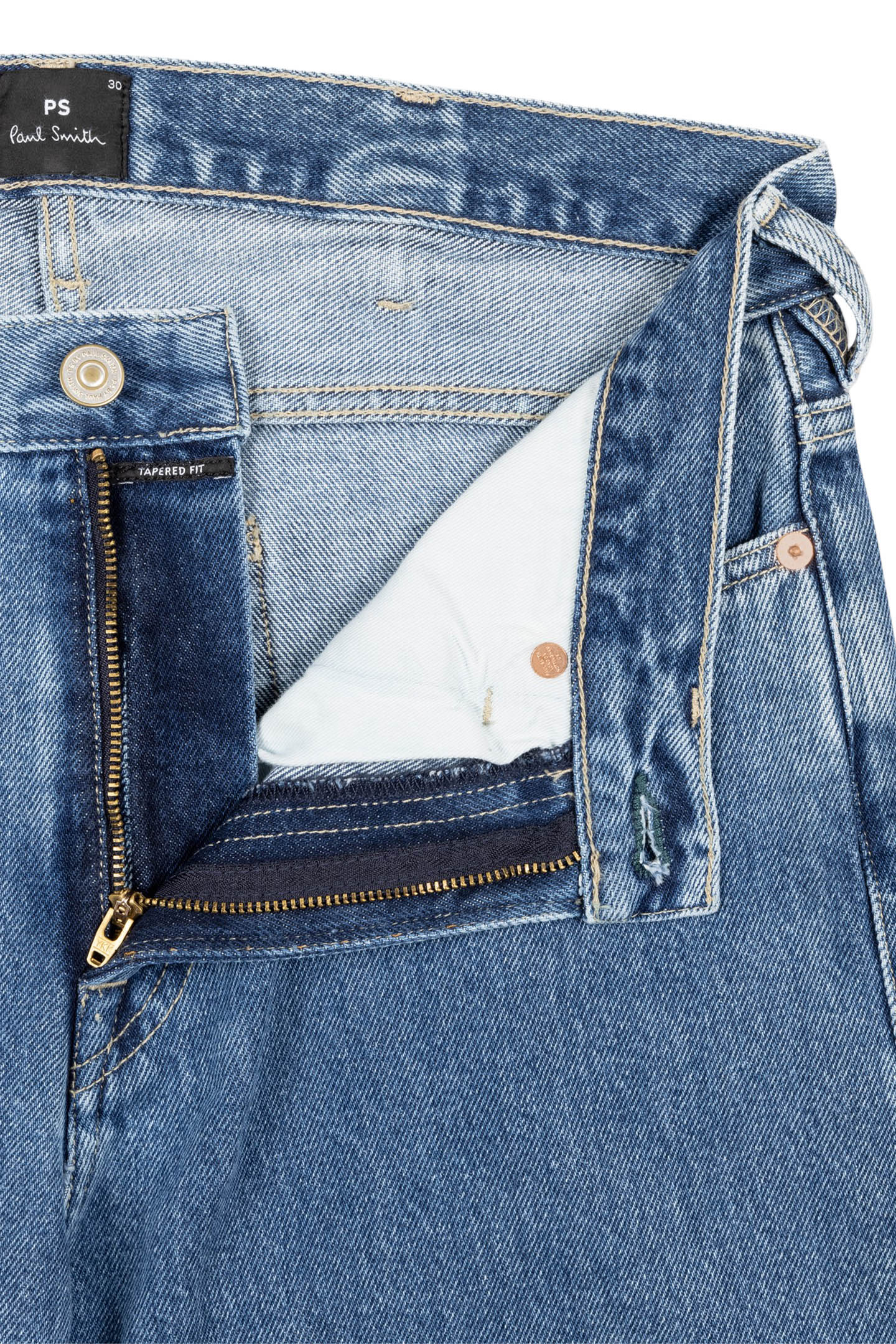 MENS TAPERED FIT JEAN LIGHT BASE 3