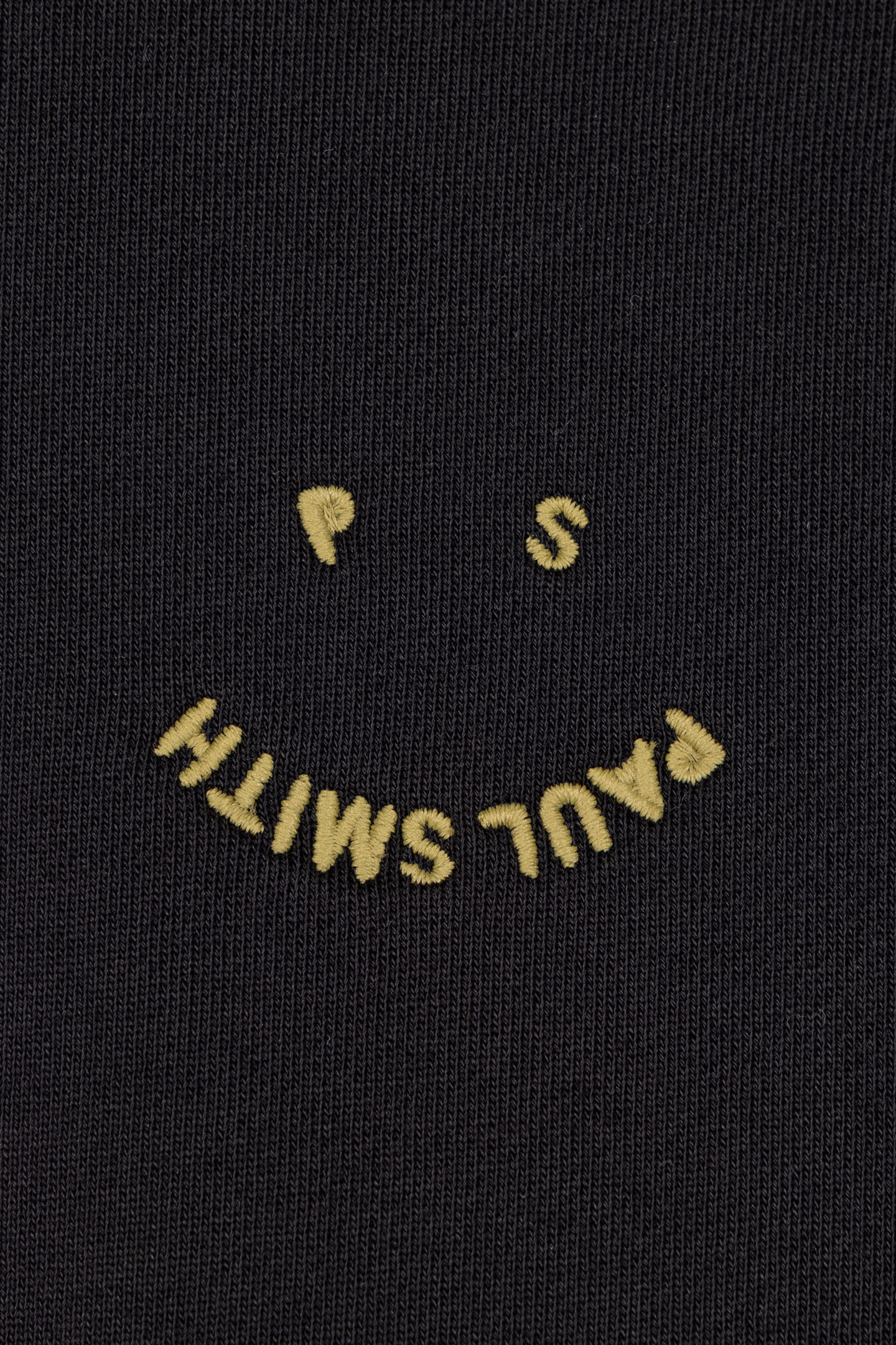 MENS LS SWEATSHIRT PS HAPPY BLACK 6