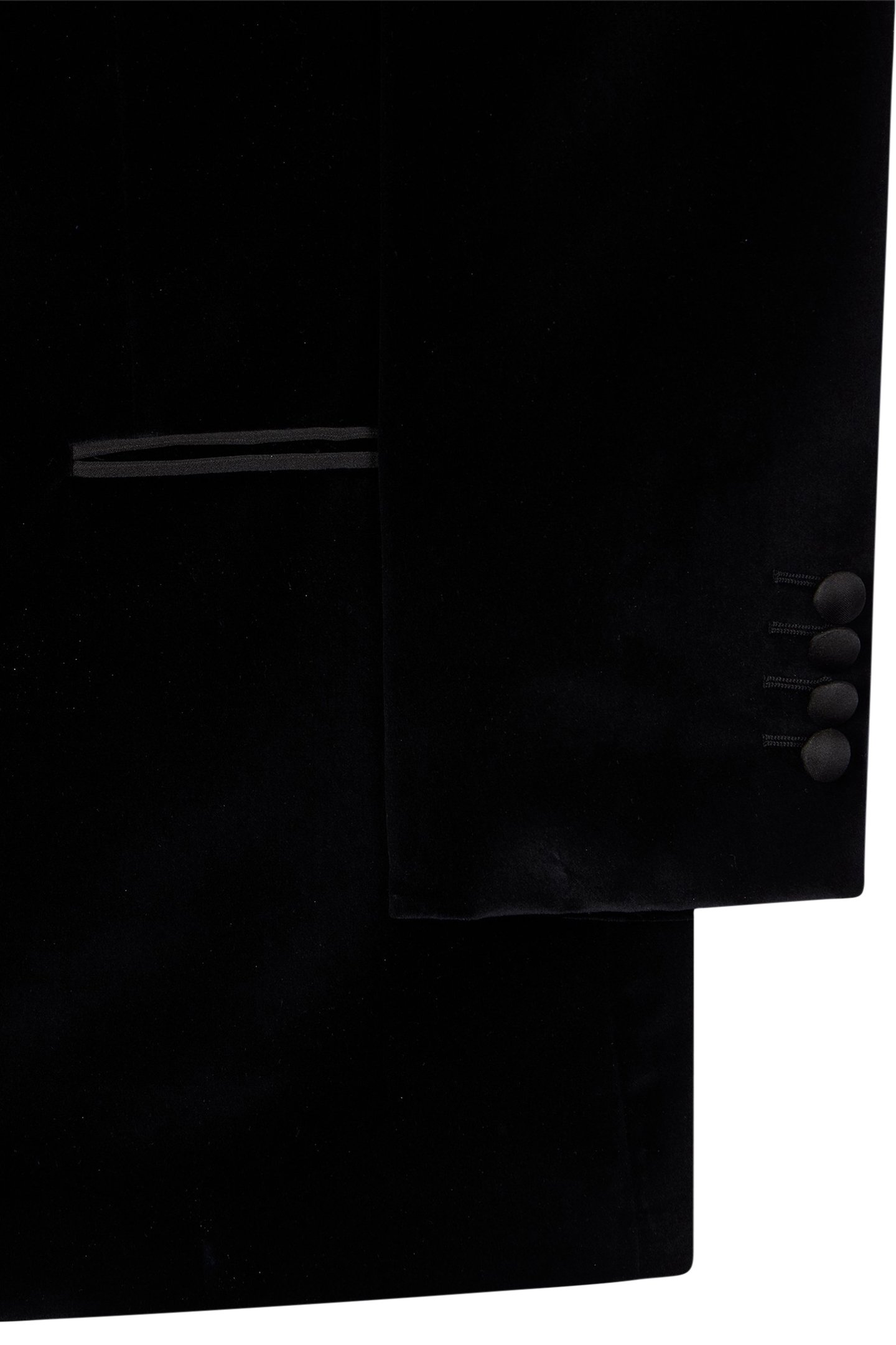 MENS 2BTN JACKET BLACK 4