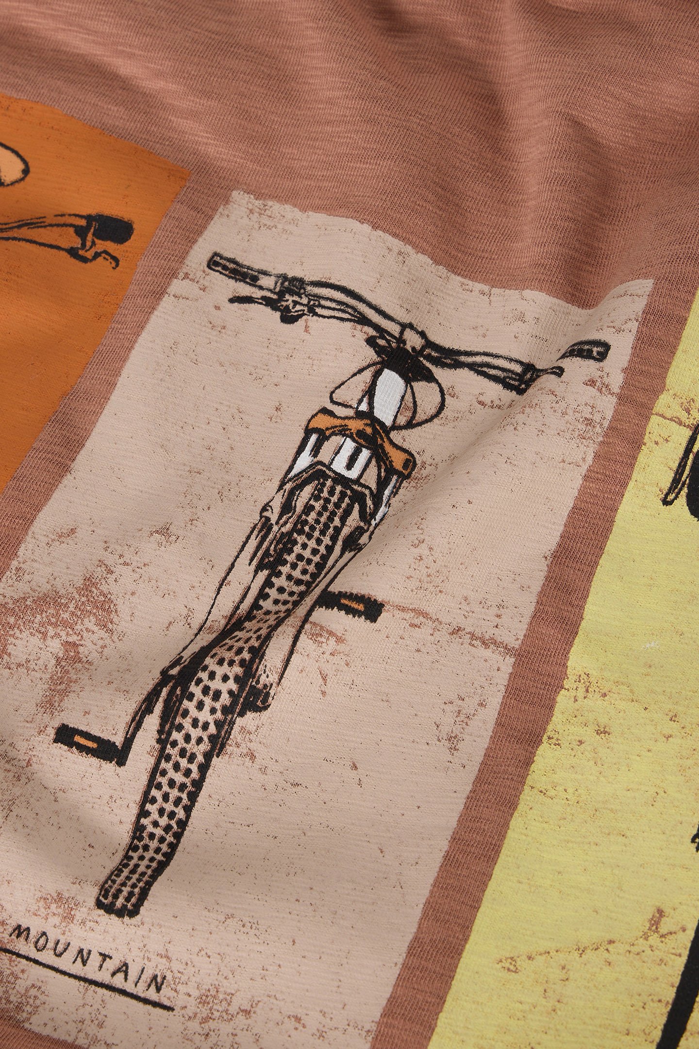 BIKE GRAPHIC TEE PINK PRINT 6