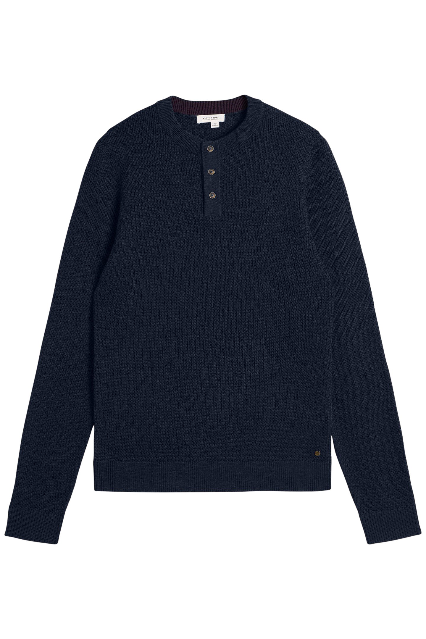 NEWPORT MERINO HENLEY DARK NAVY 3