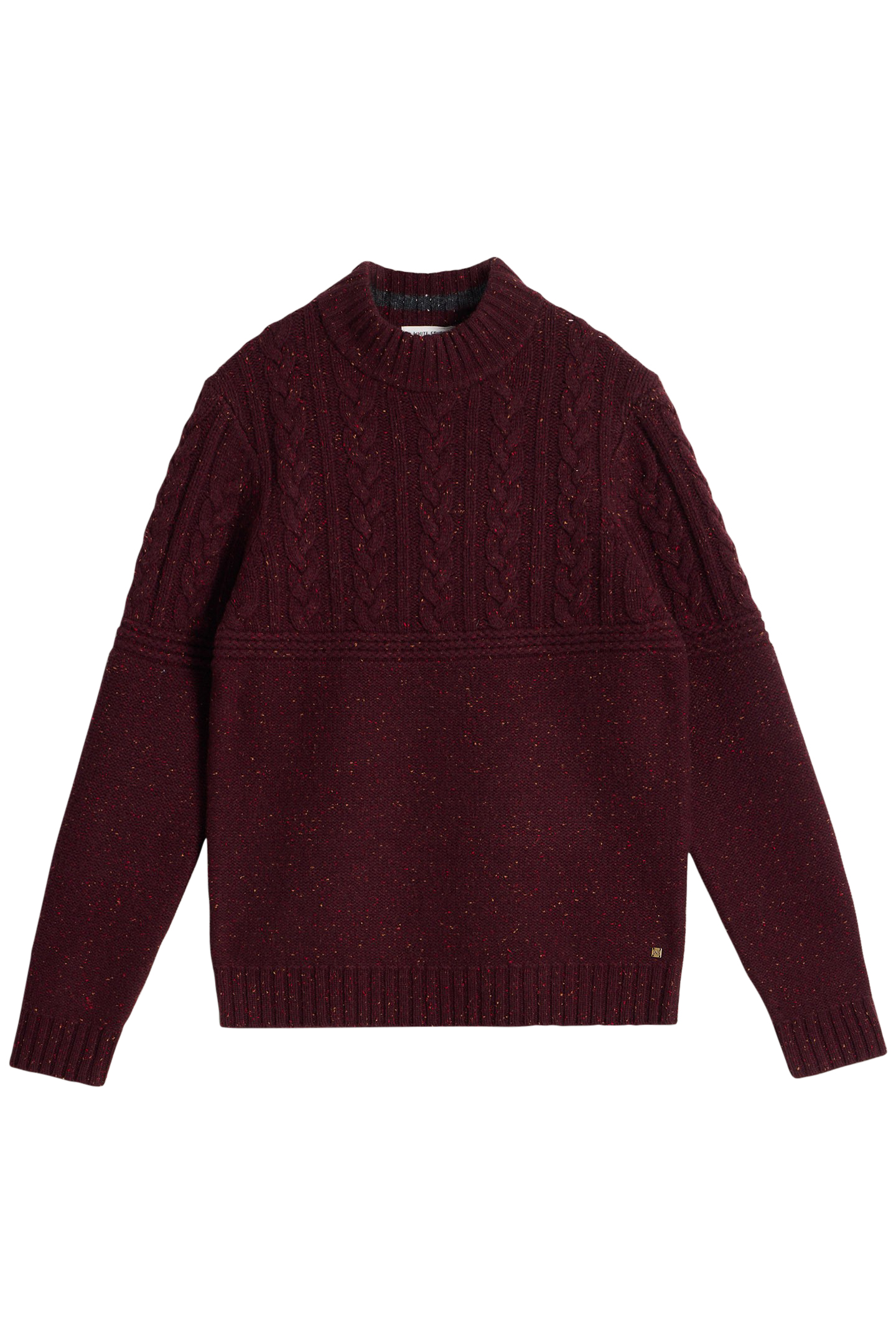 BERKLEY CREW NECK JUMPER PLUM MULTI 2