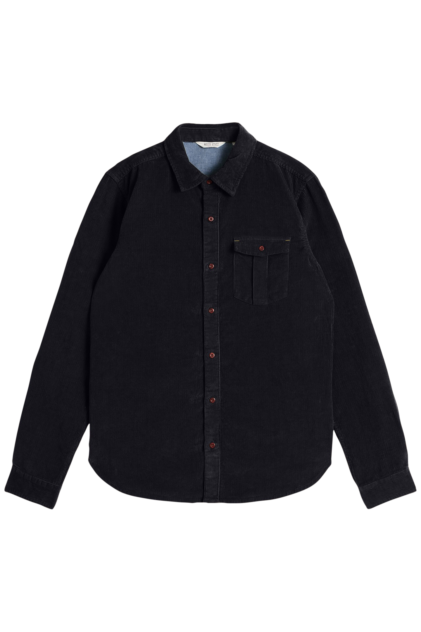 GRIFFIN CORD SHIRT DARK NAVY 3