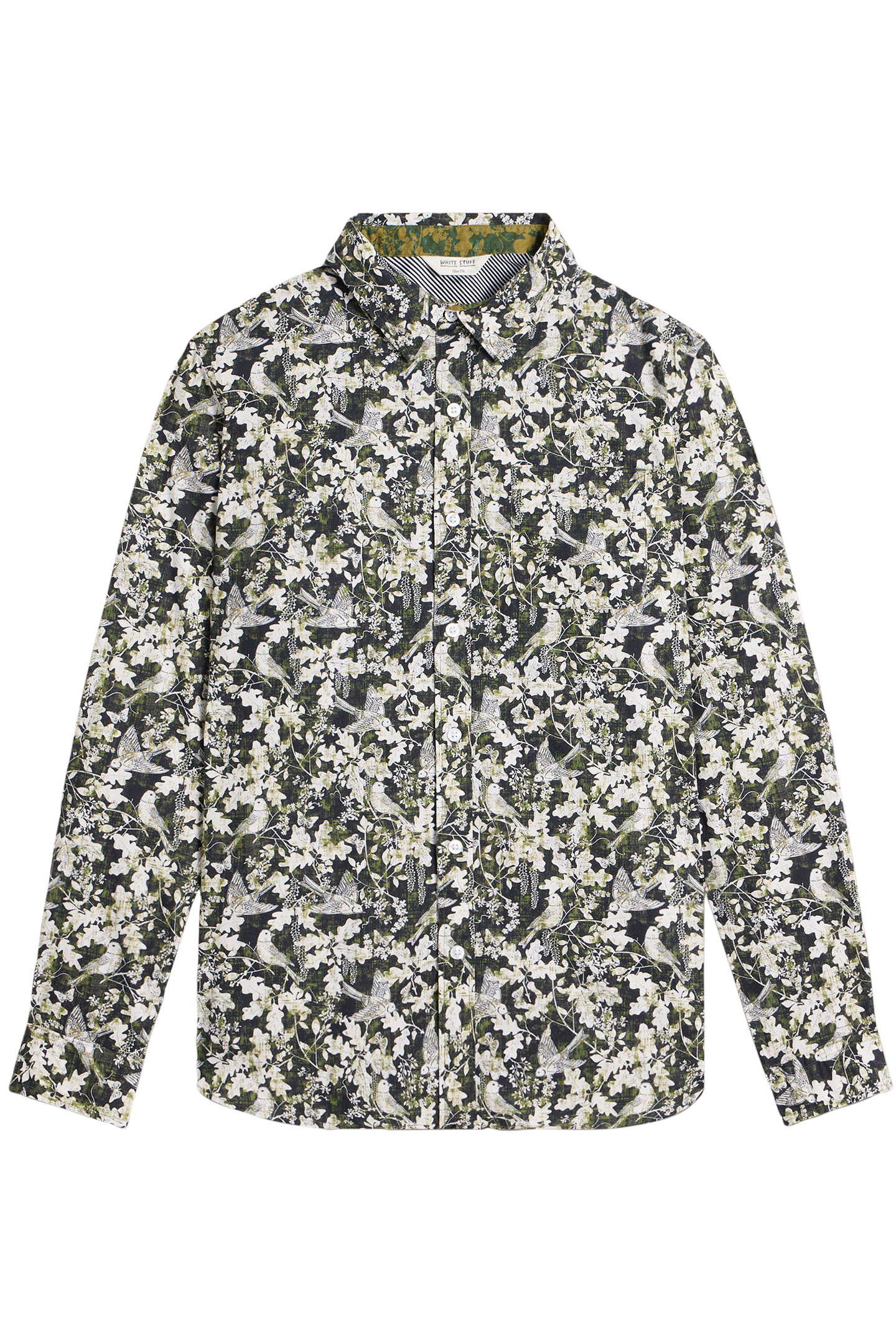 HAWTHORN BIRD PRINTED SHIRT BLACK MULTI 3