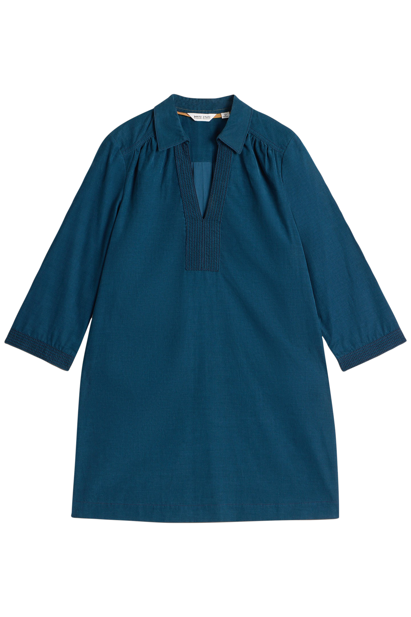 BLAIRE CORD TUNIC DARK TEAL 3