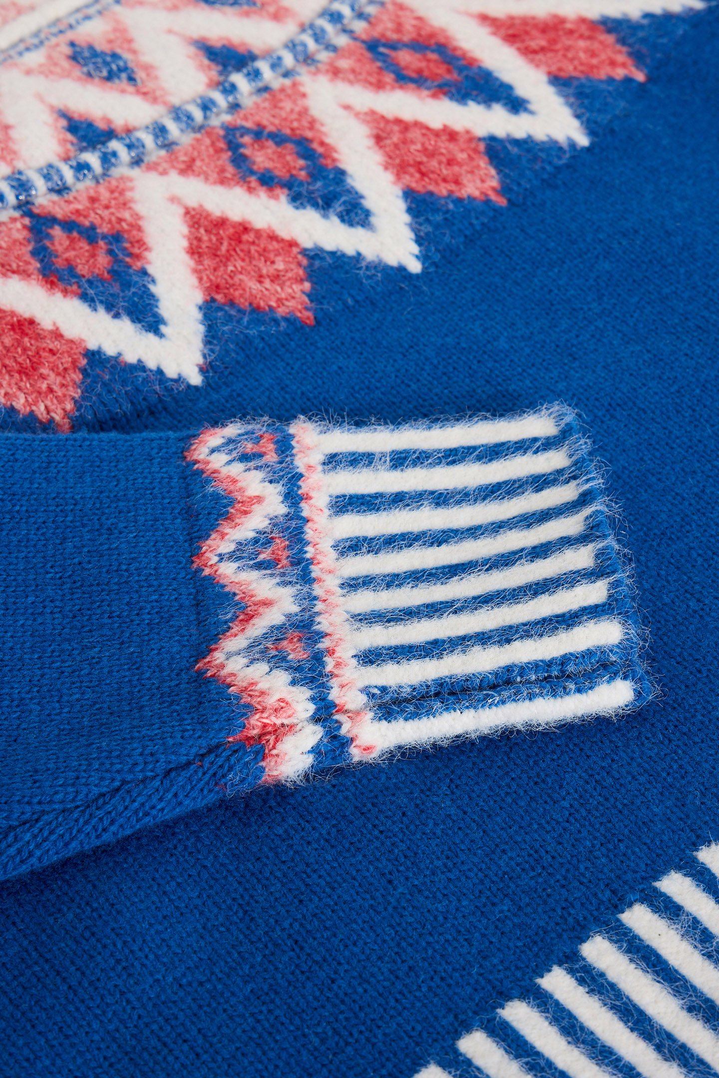 SAPPHIRE FAIRISLE JUMPER BLUE MULTI 6