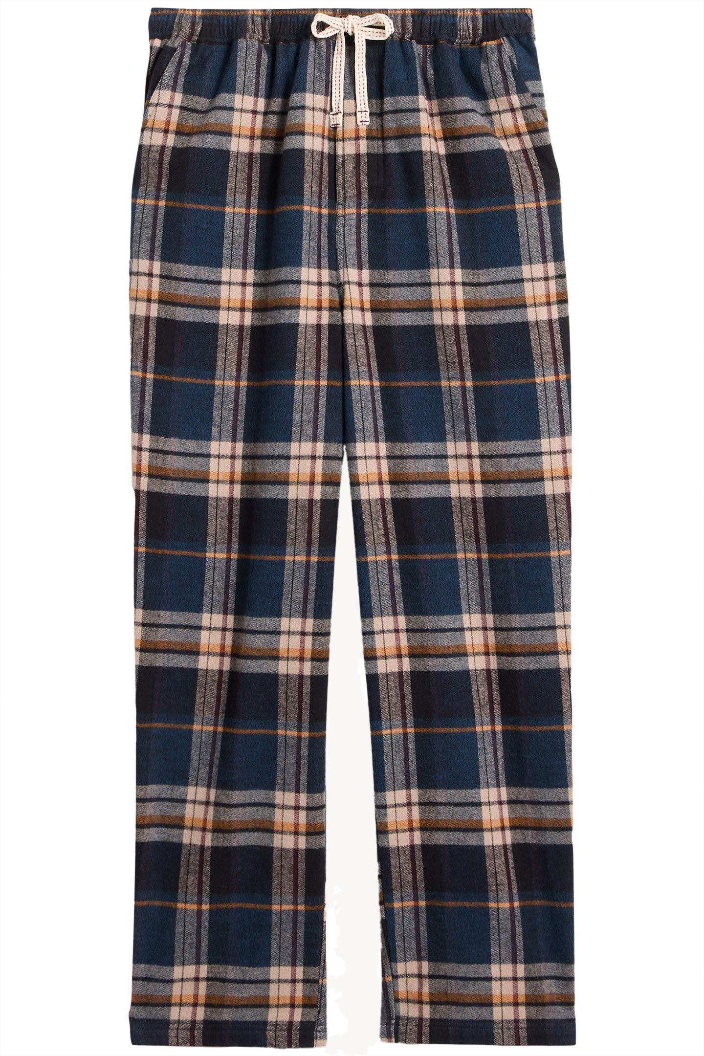 MOORLAND FLANNEL PJ TROUSER NAVY MULTI 4