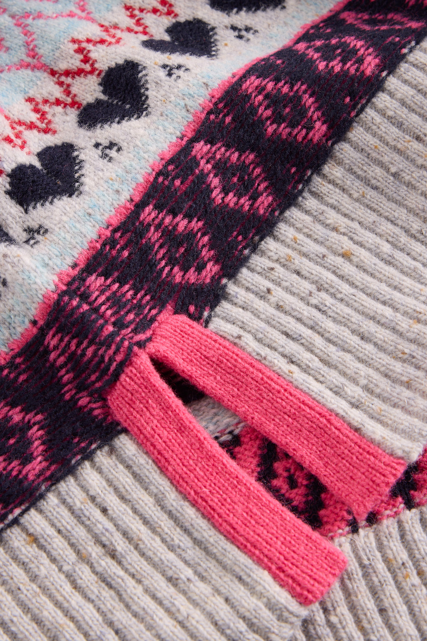 GABBY LONGLINE FAIRILE GREY MULTI 6