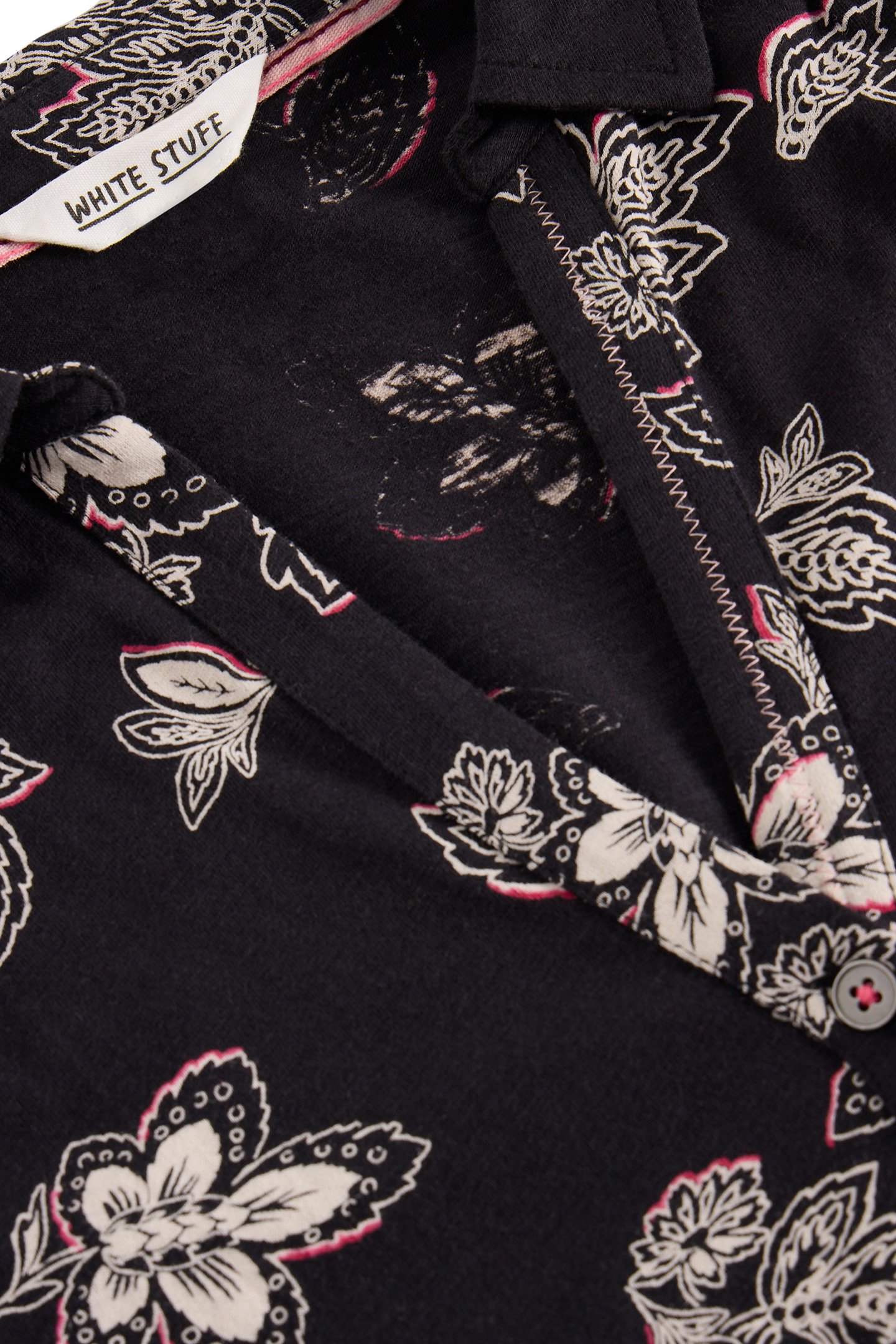 ANNIE JERSEY SHIRT BLACK MULTI 6