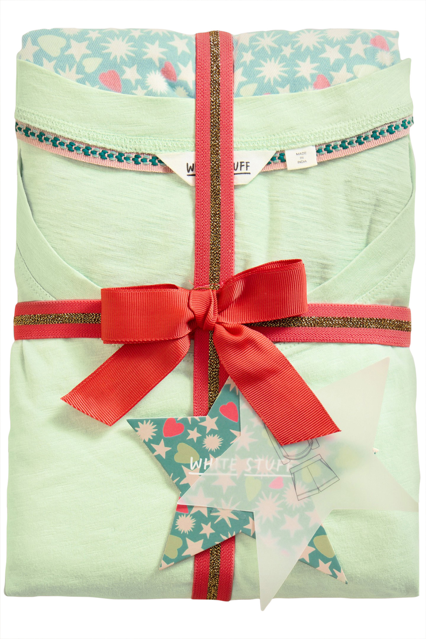 TESSA SHORT PJ SET BLUE MULTI 6