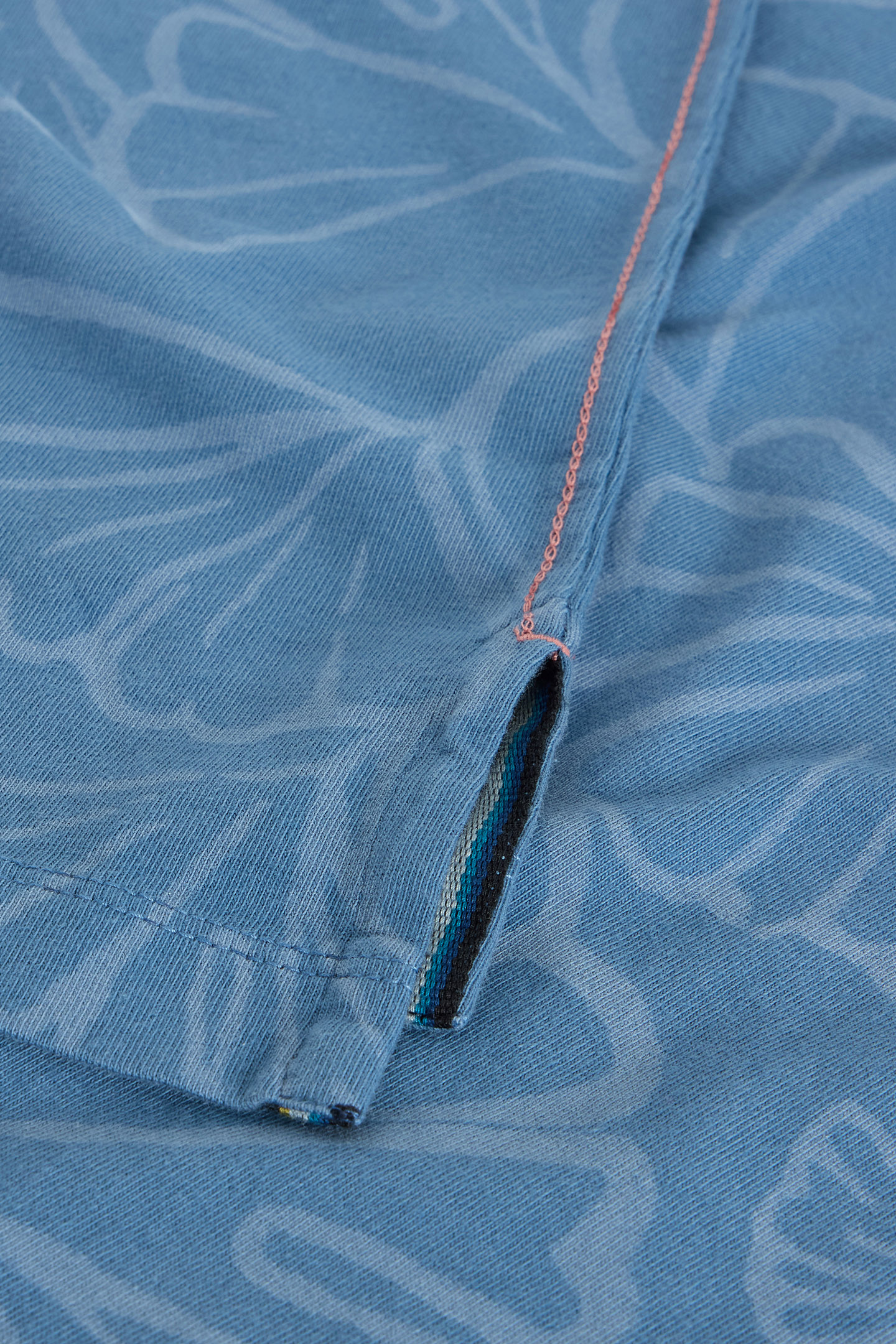 FLORAL PRINTED TEE BLUE PRINT 6