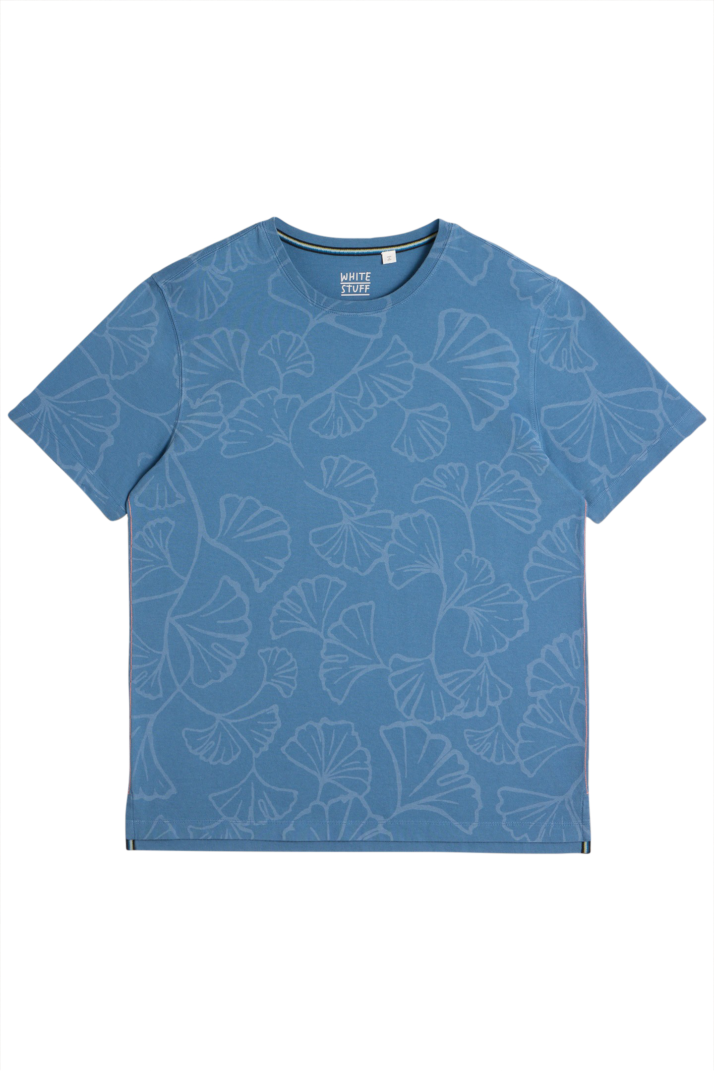 FLORAL PRINTED TEE BLUE PRINT 3