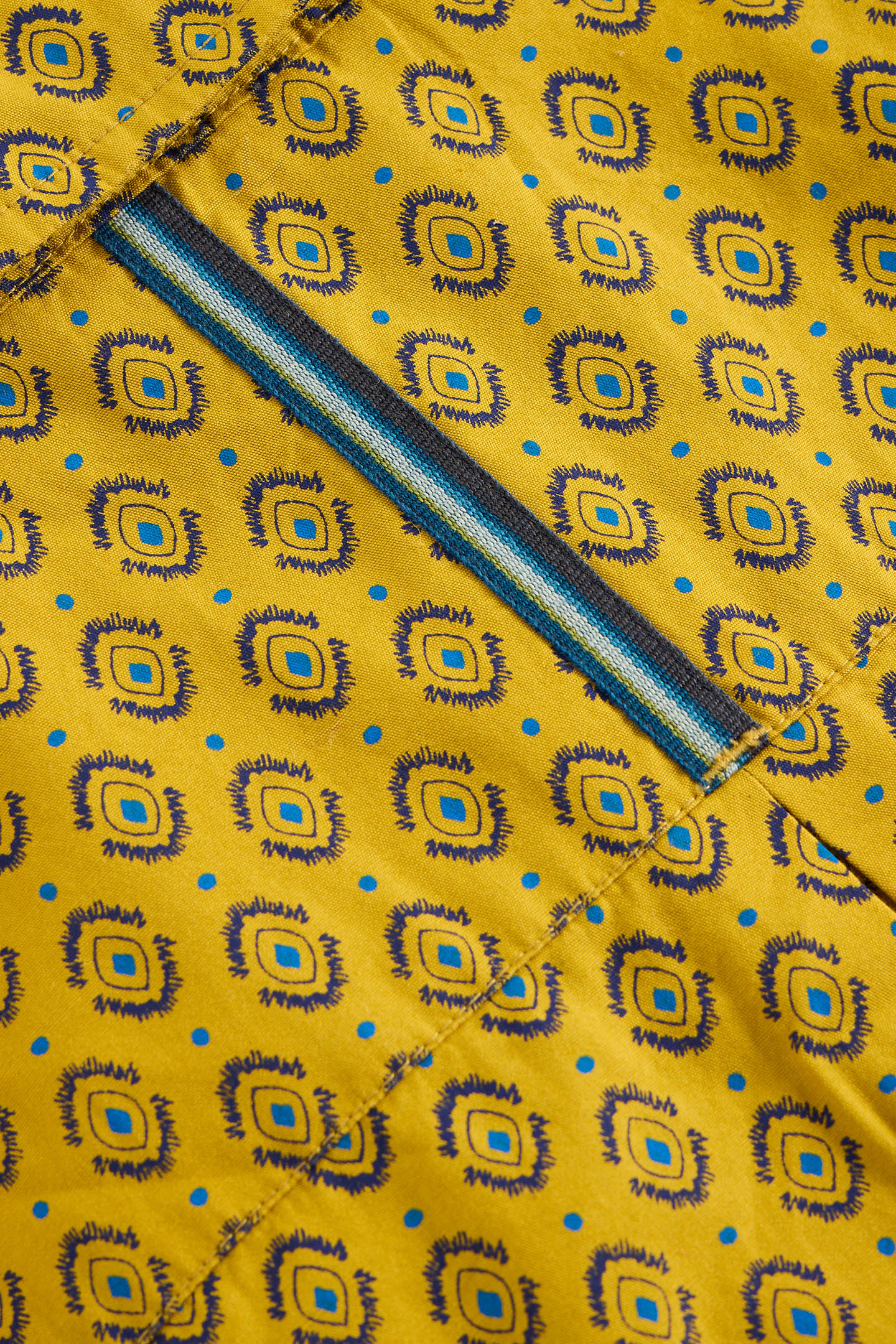 TILE PRINTED SHIRT YELLOW MULTI 6