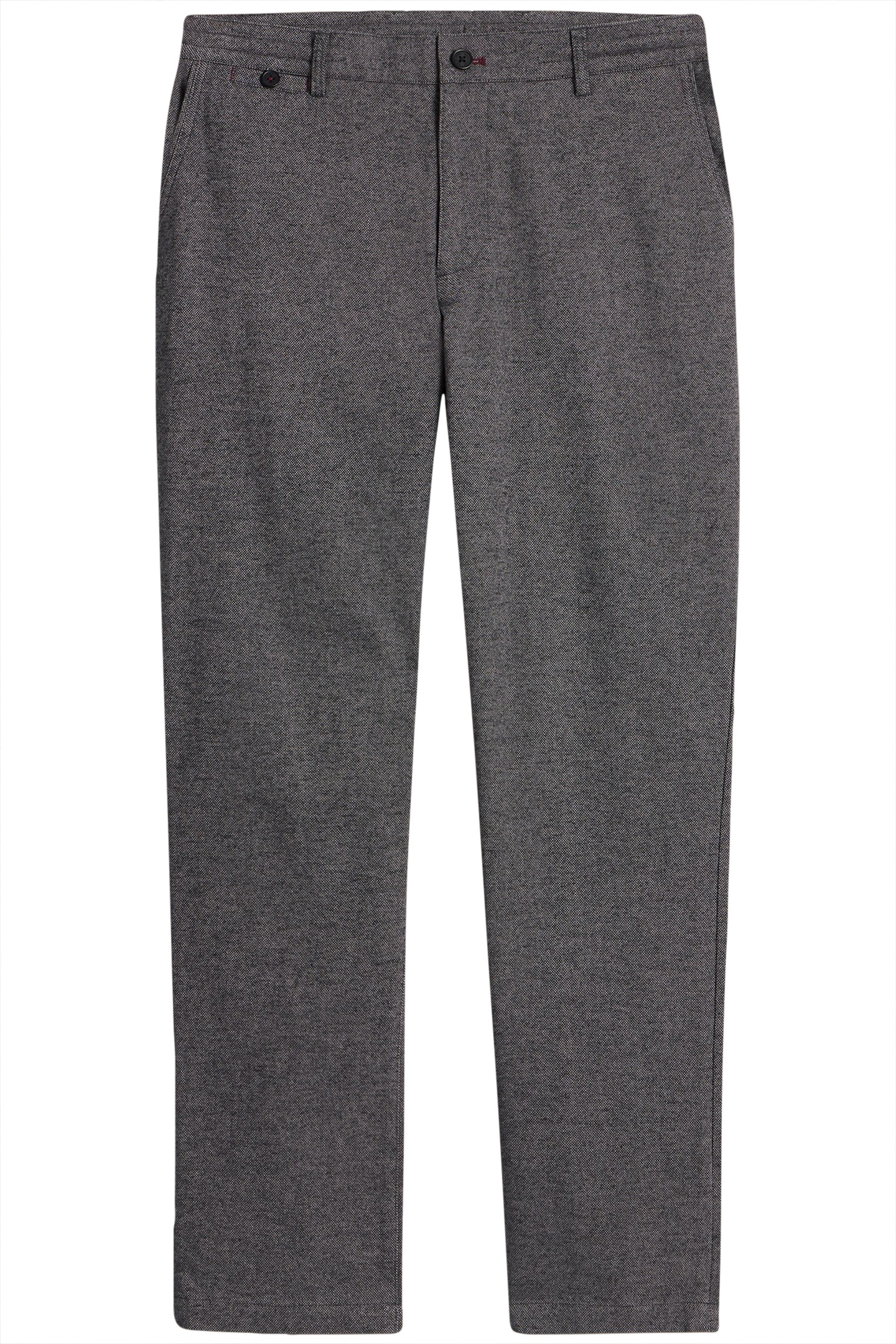 SUTTON TEXTURED TROUSER CHARCOAL GREY 4