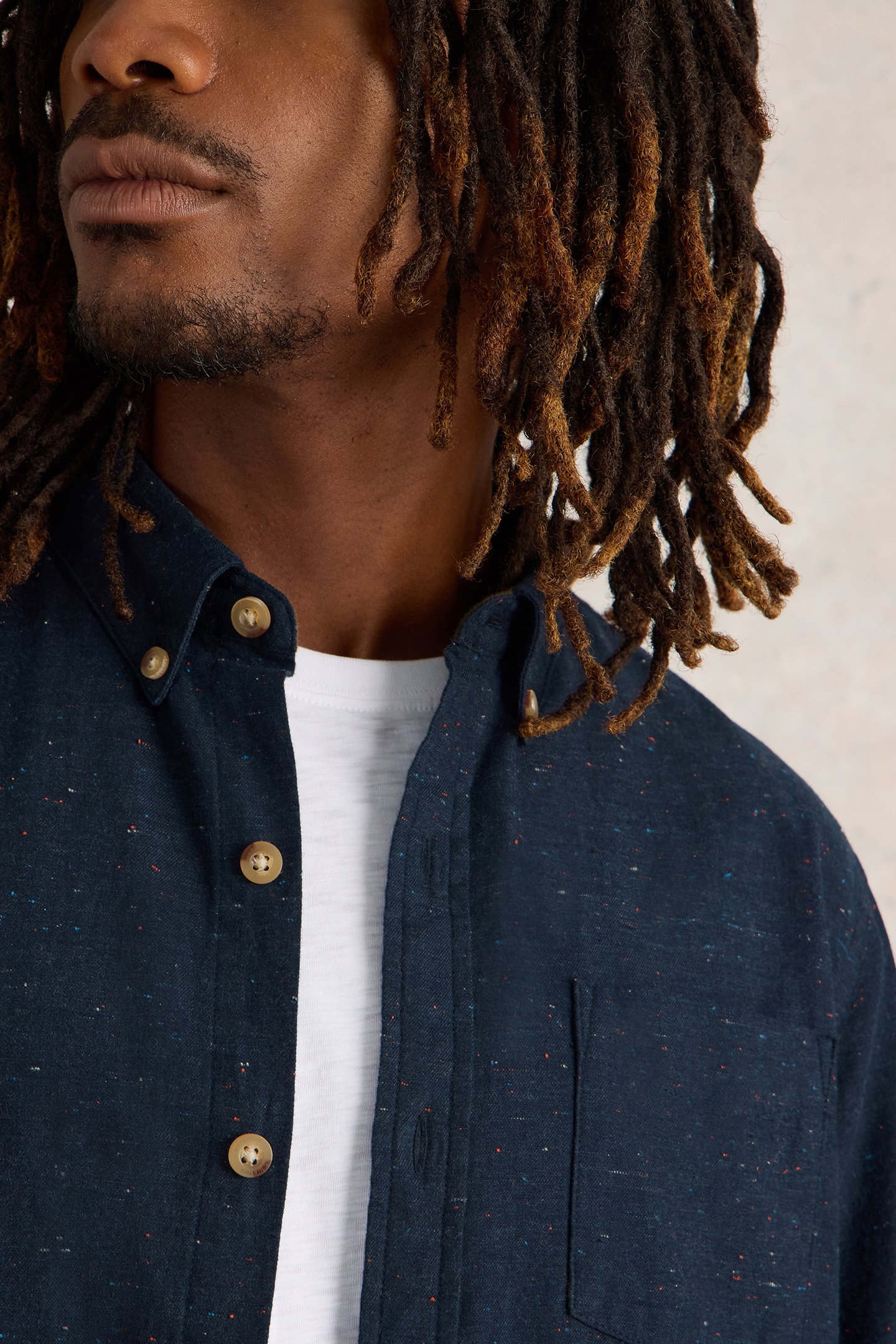 NEP OXFORD SHIRT DARK NAVY 5