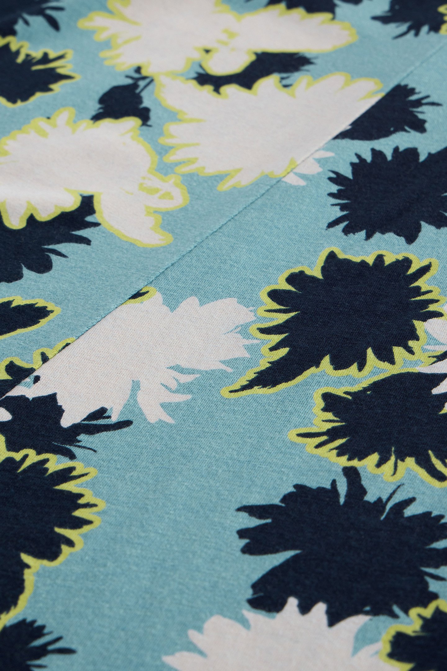 MEGAN JERSEY DRESS BLUE PRINT 6