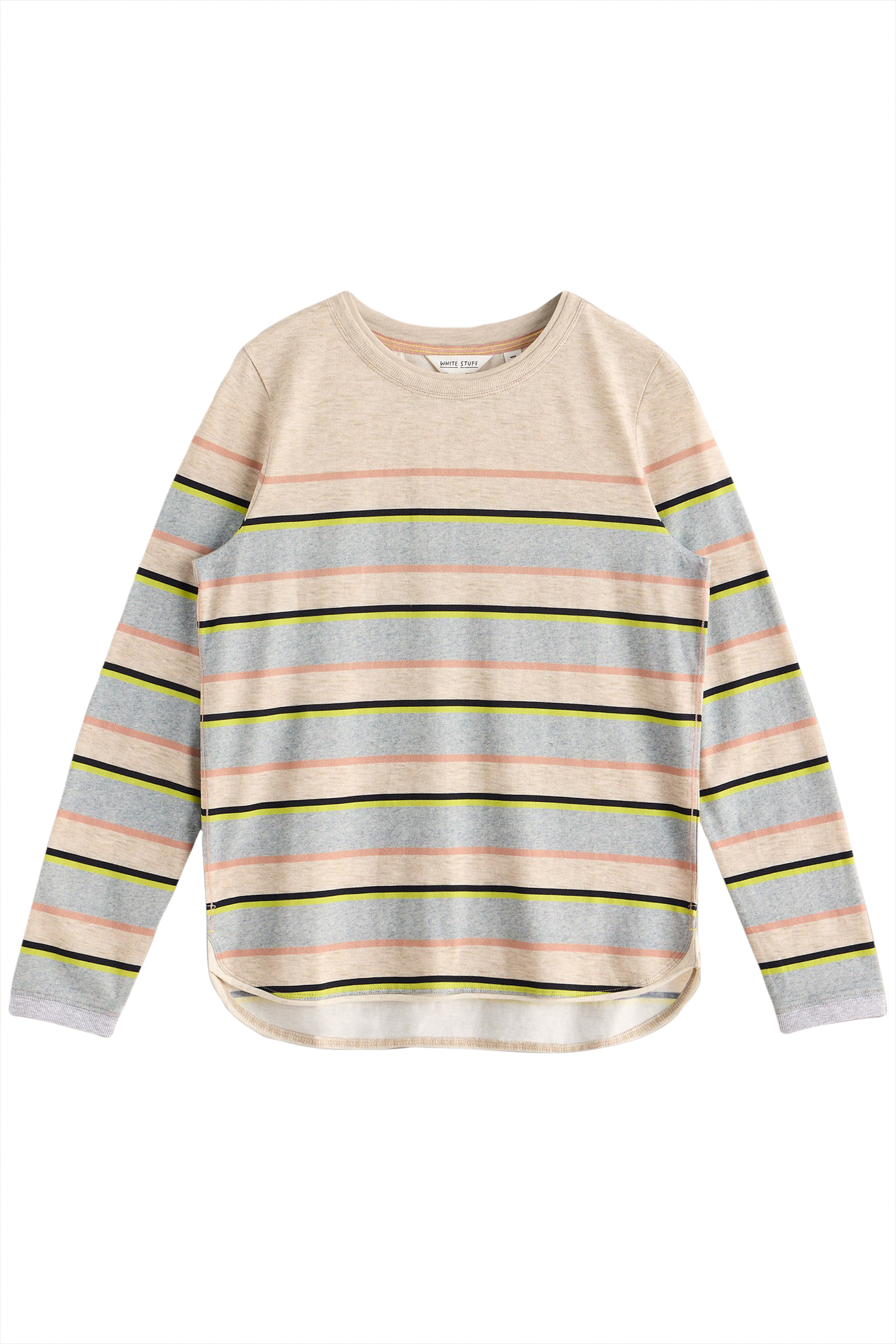 CLARA LS TEE GREY MULTI 3