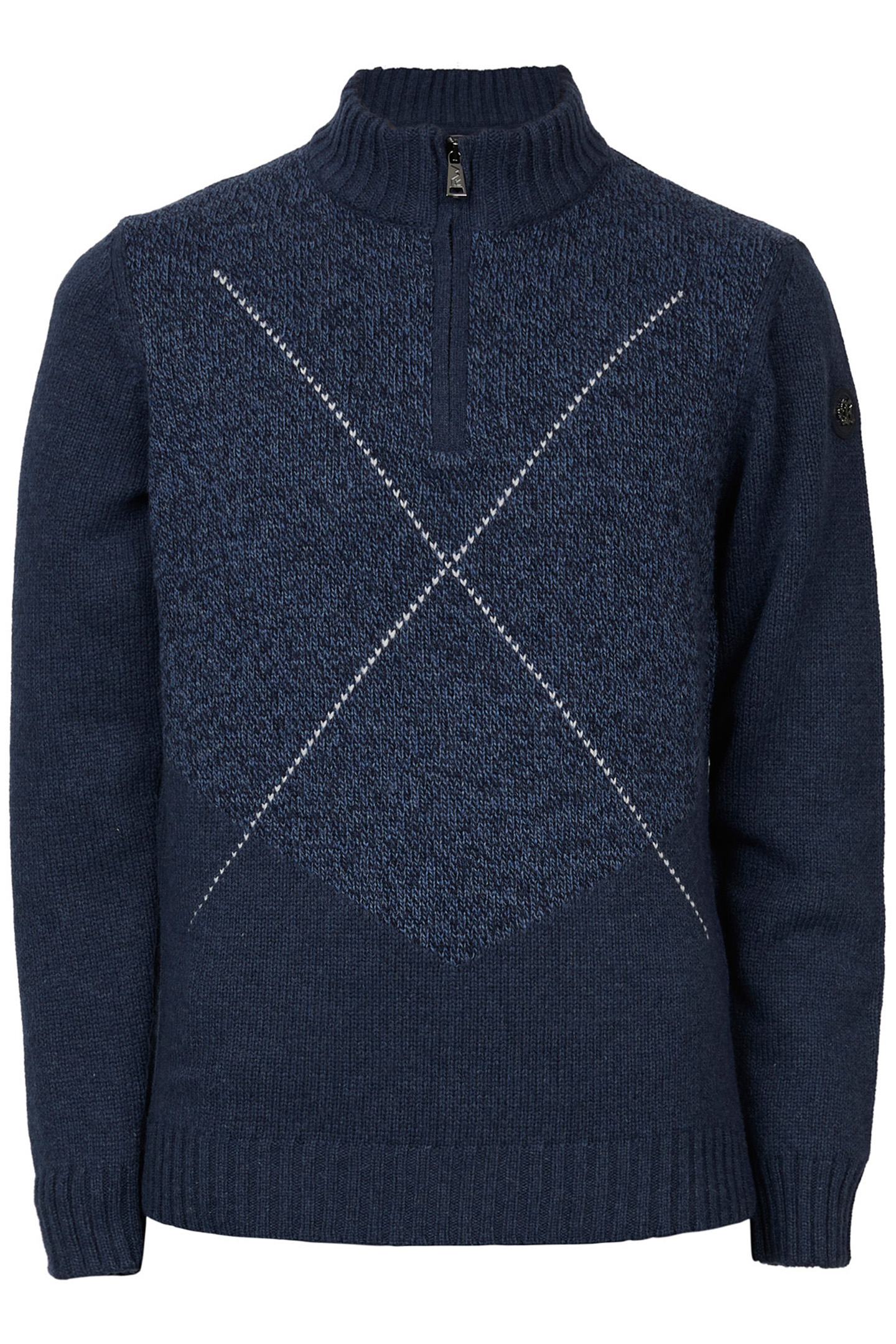 CUSTOM FIT MOCK NECK PULLOVER 4