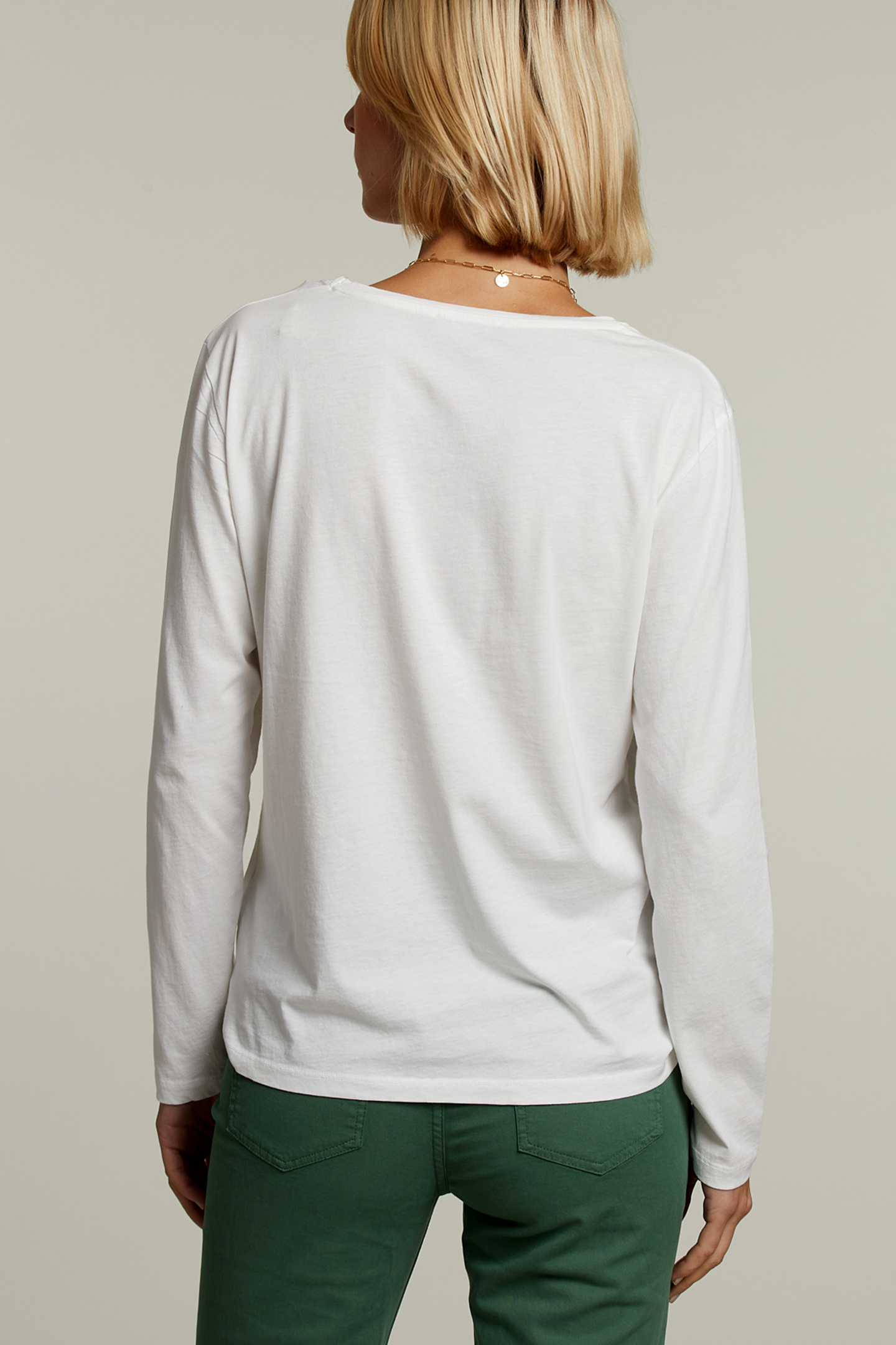 OFF WHITE CREW NECK T-SHIRT 2