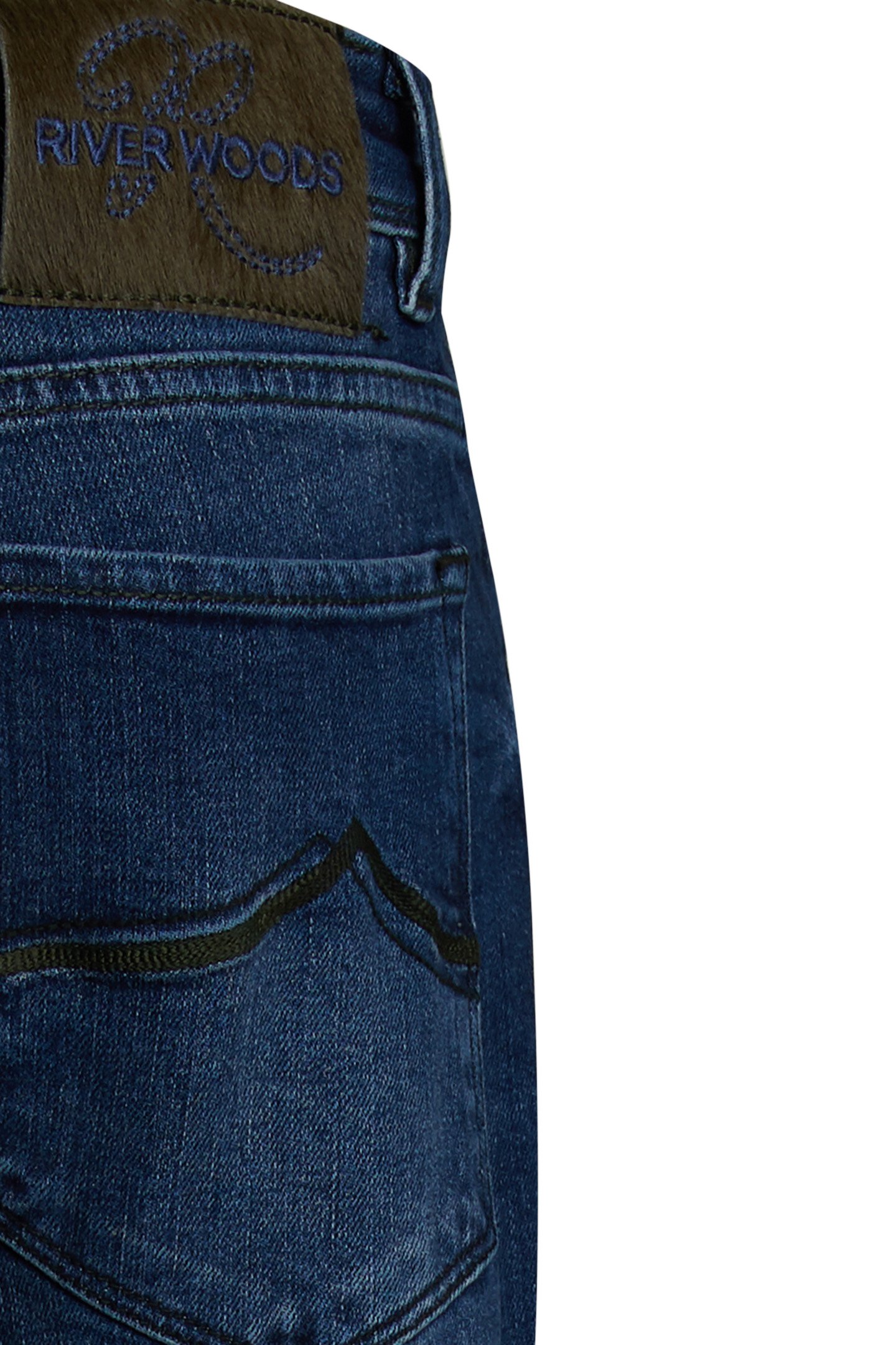 TIGHT FIT 5-POCKET JEANS STONE 8