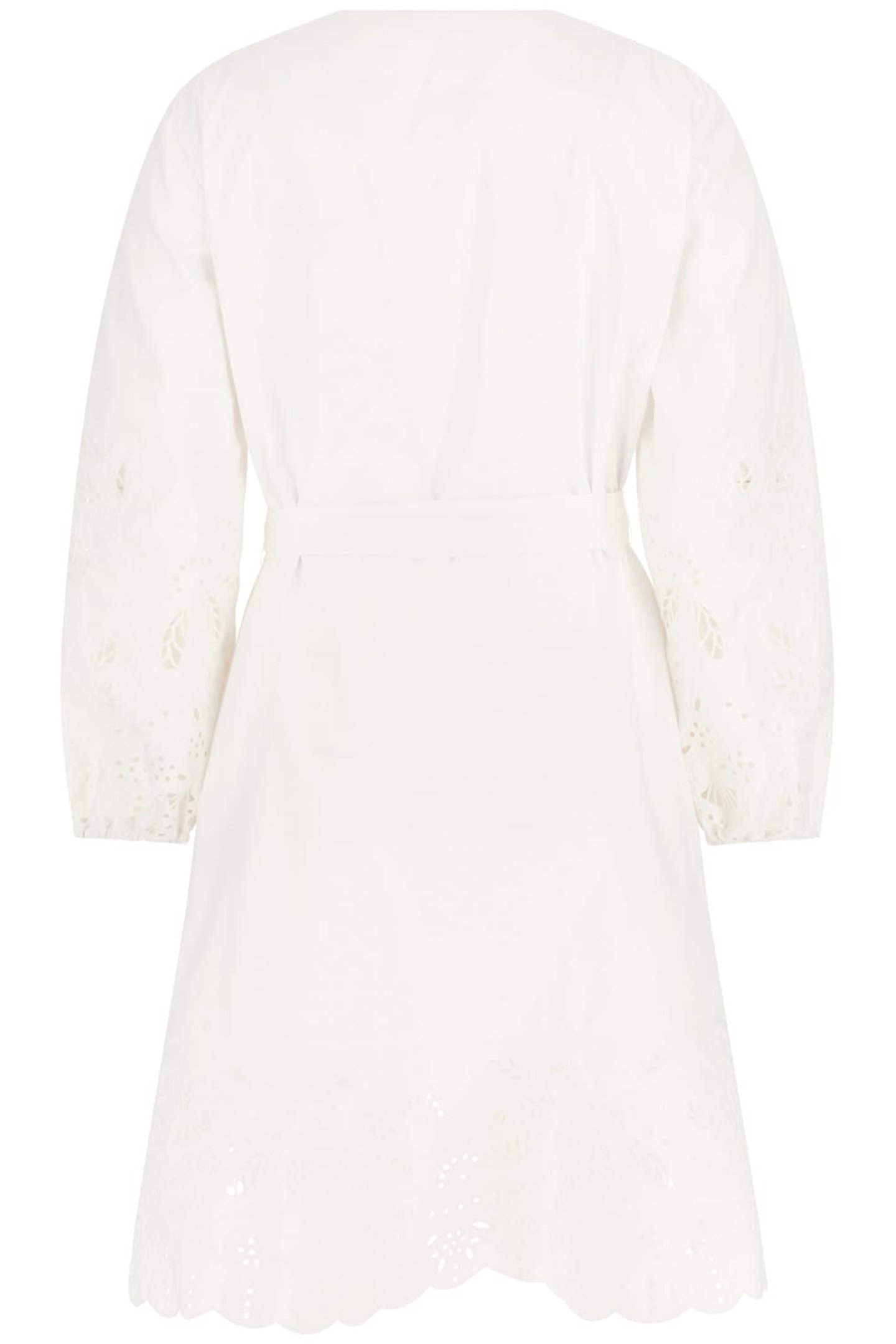 KENNEDY EYELET DRESS TRUE WHITE A000 5