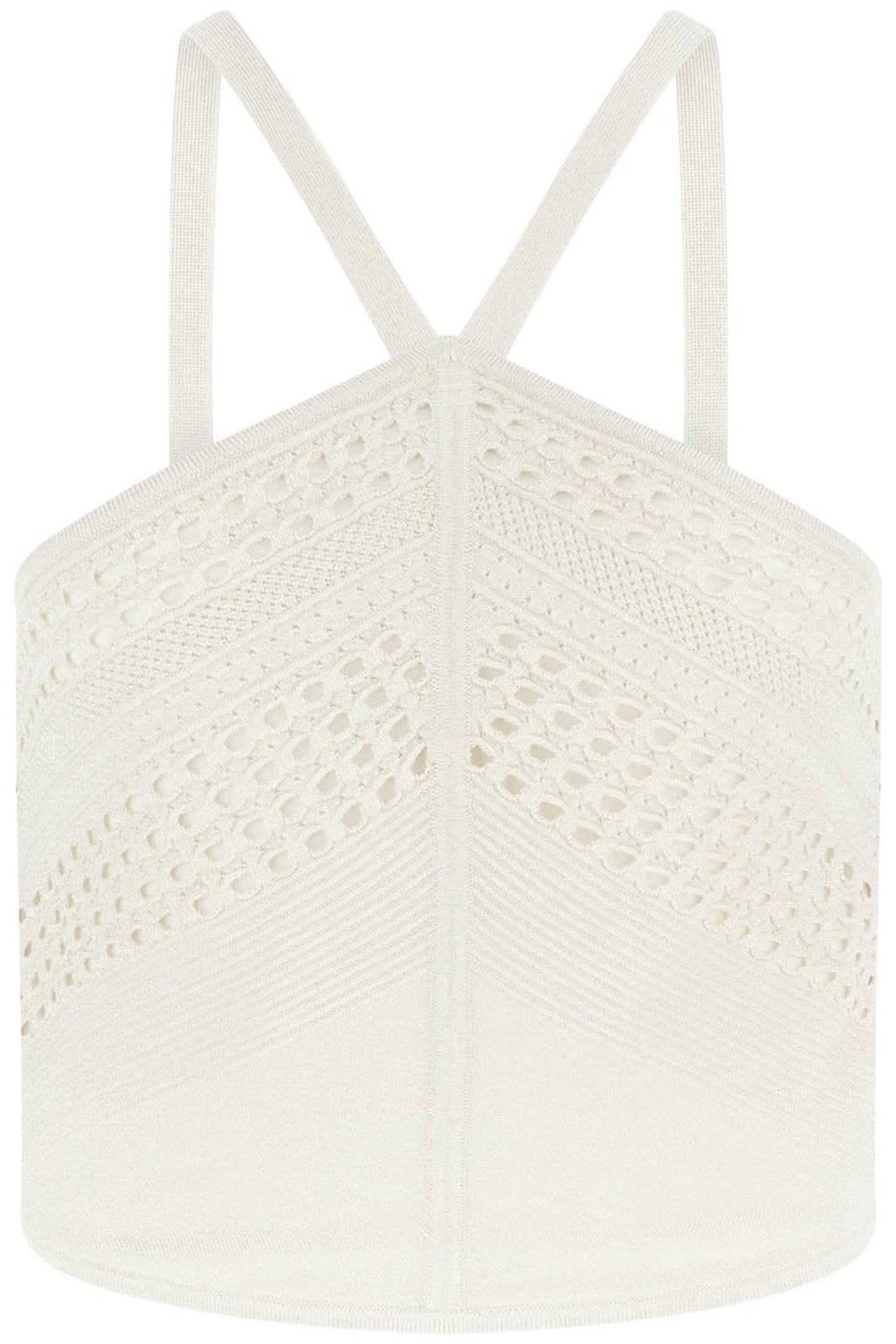 HENLEY STRAPS CROP T PALE PEARL MULTI 4