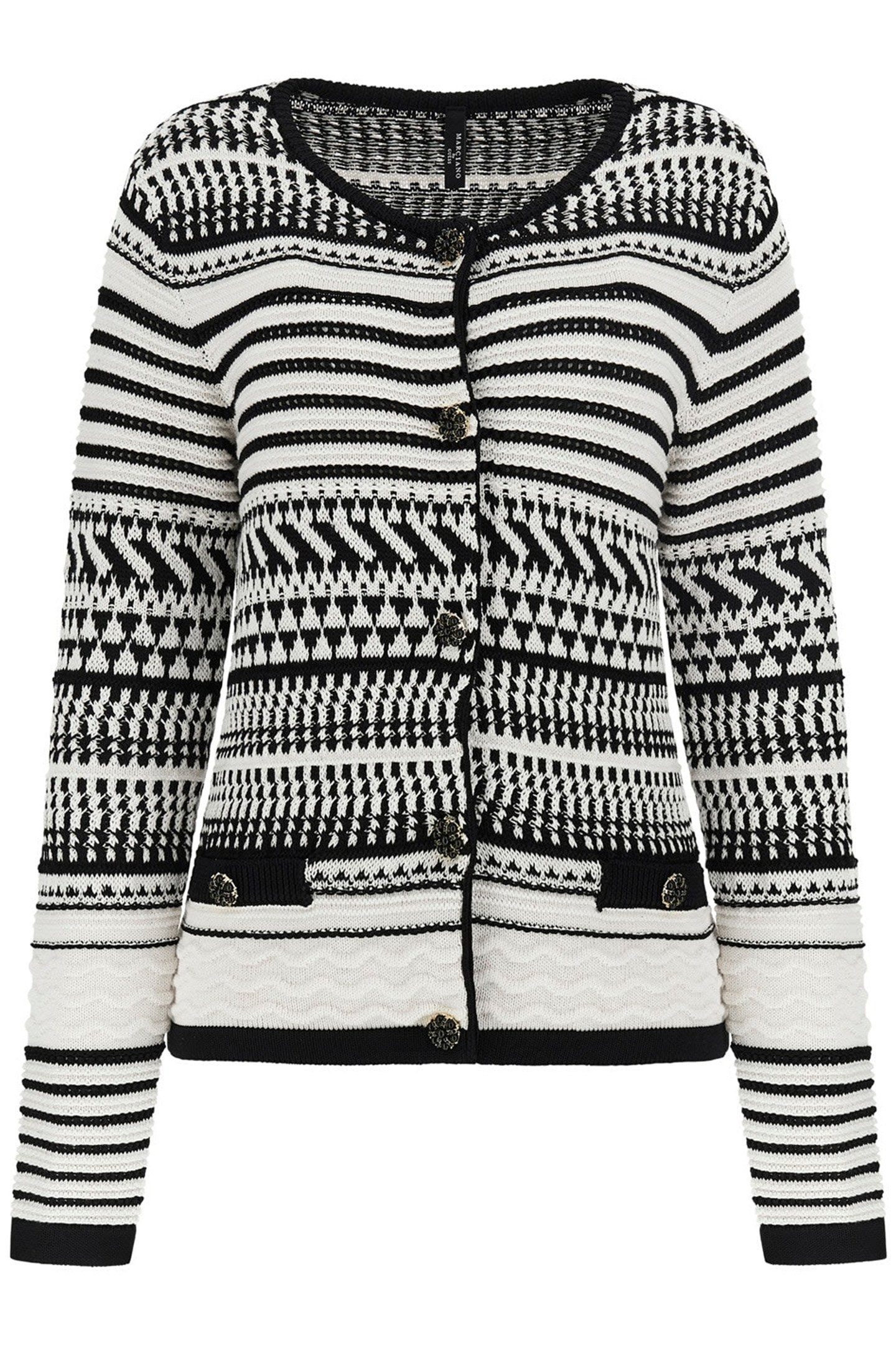 ARIANNA STITCHED CAR EGGSHELL AND BLACK 4